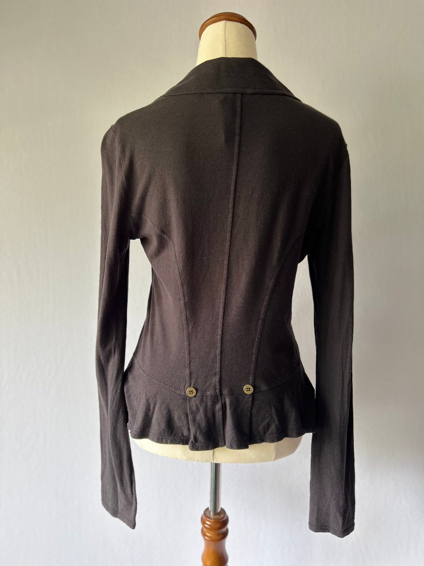 Armani Exchange Black Cotton Jacket – Size Small