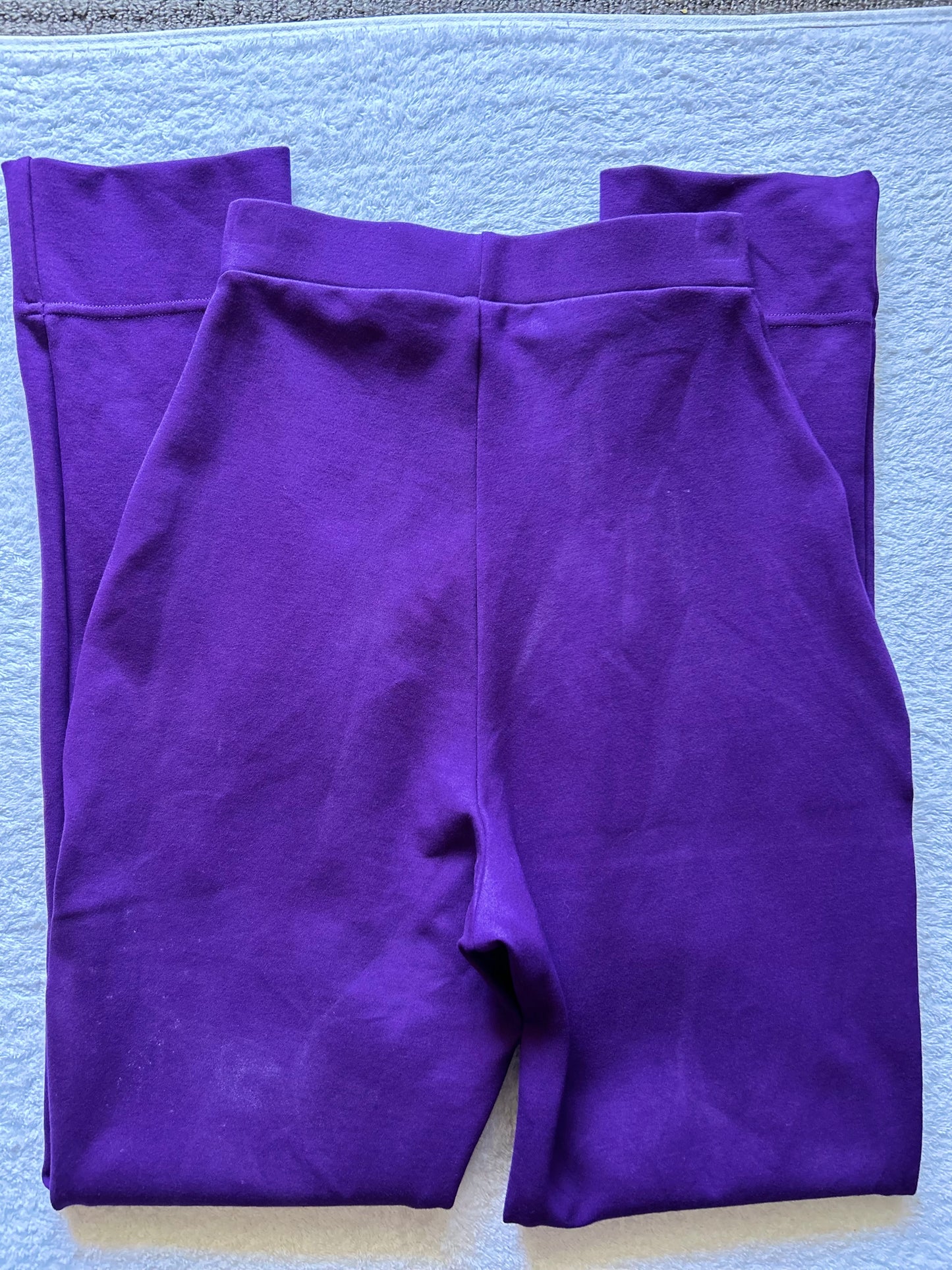Purple High-Waisted Pants – Size XS