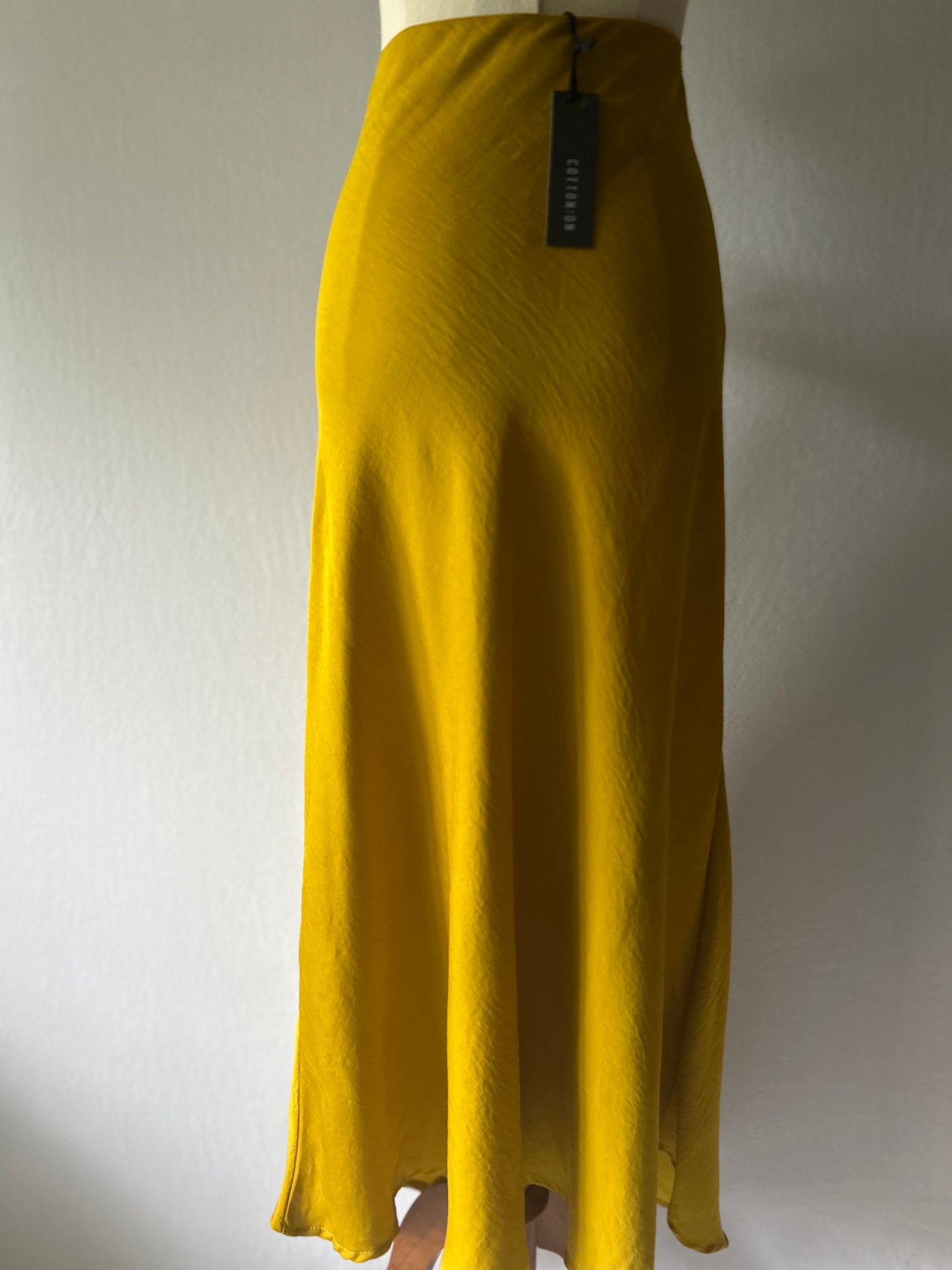 Maxi Skirt – Golden Palms Print (XXL, New with Tag)