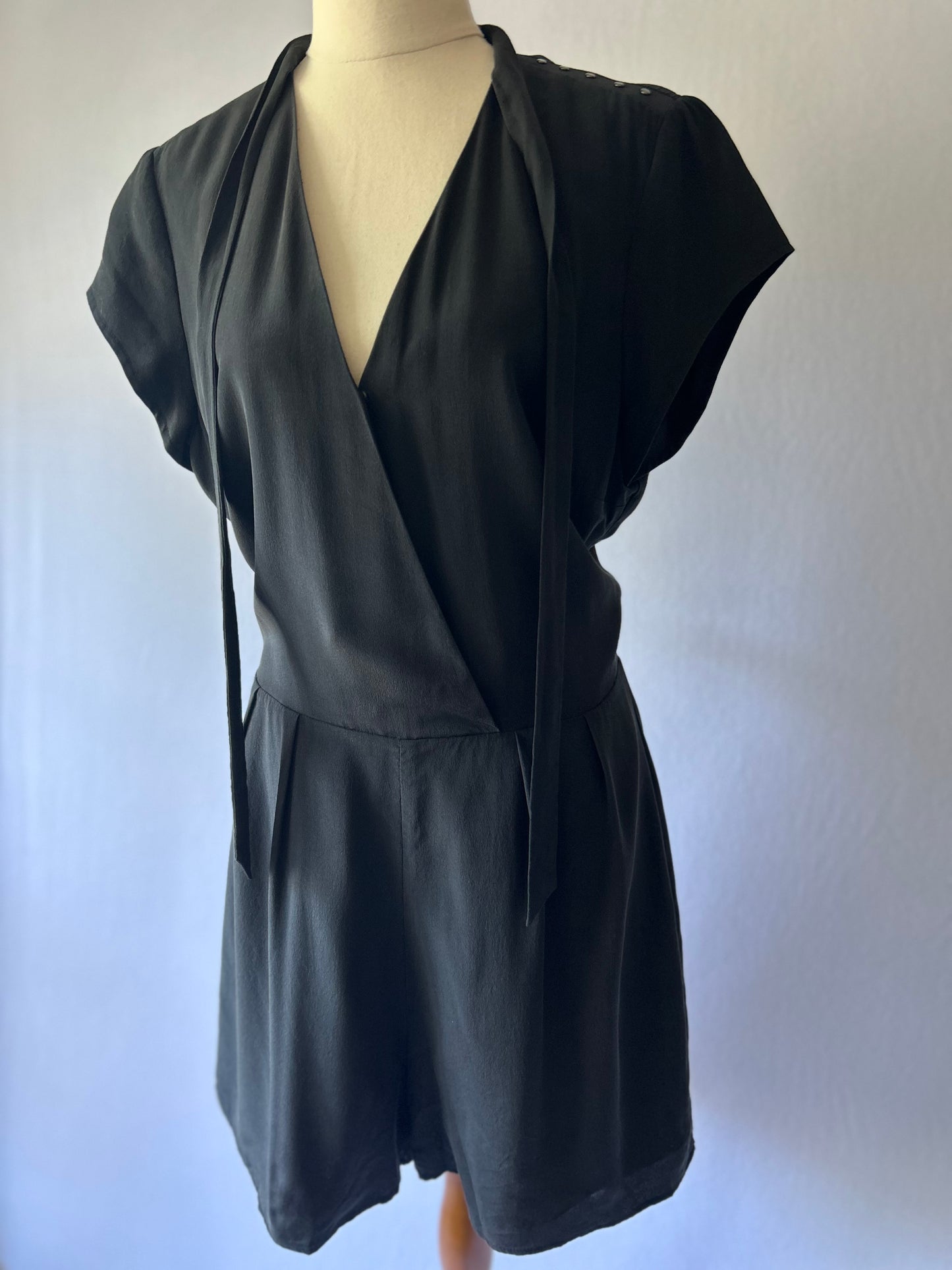 Black Playsuit – Size 10/12