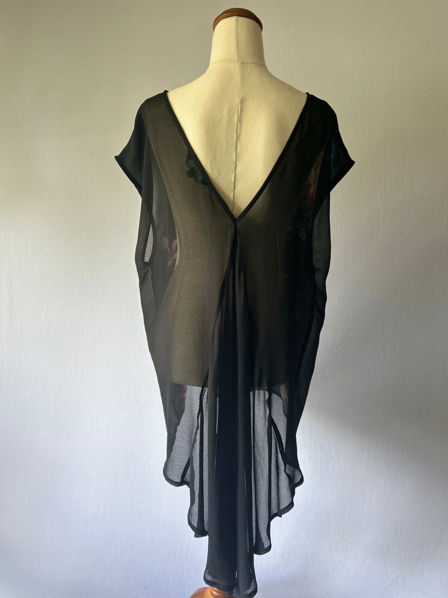 Floral Print Top – Size 16 | Polyester |