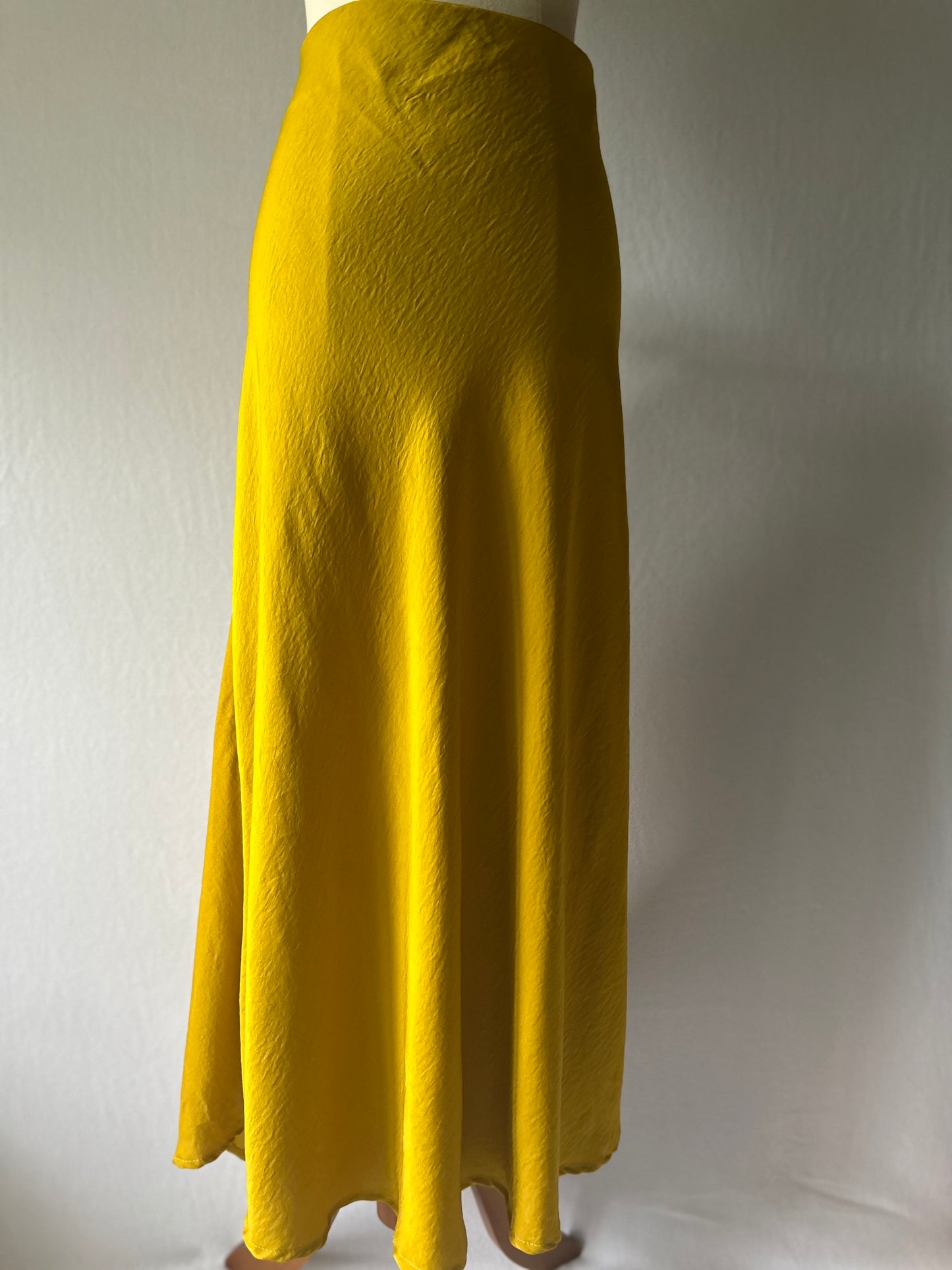 Maxi Skirt – Golden Palms Print (XXL, New with Tag)