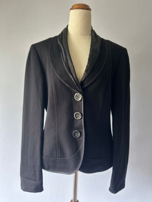 Gerry Weber Black Tailored Blazer – Size 38