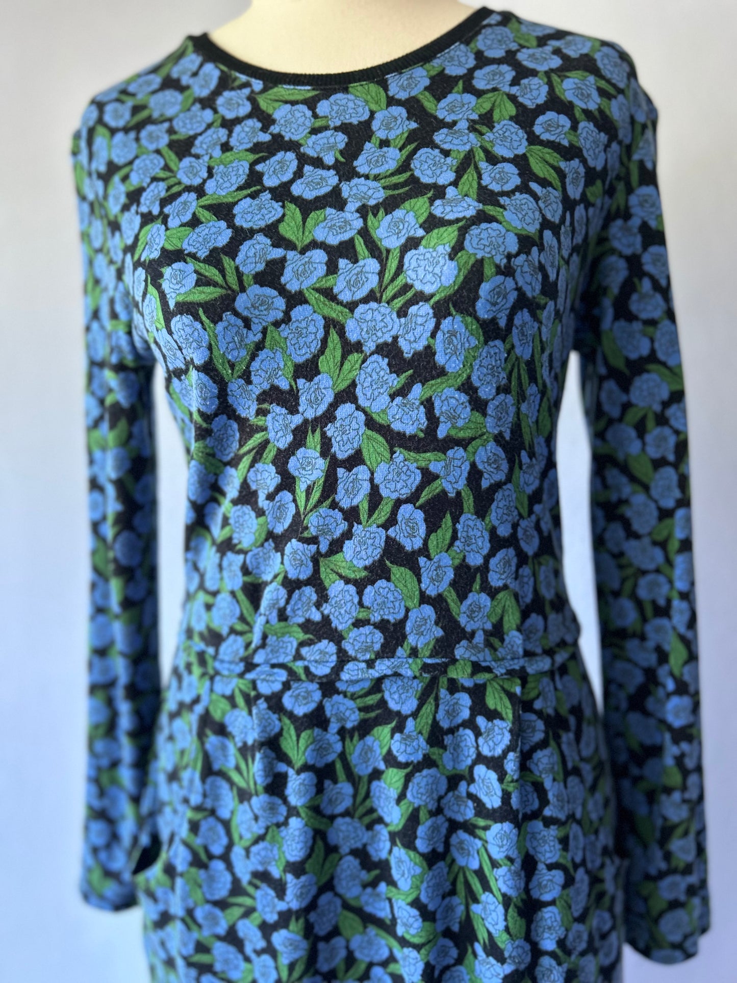 Kate Sylvester Floral Dress – Size XS | Rayon Blend