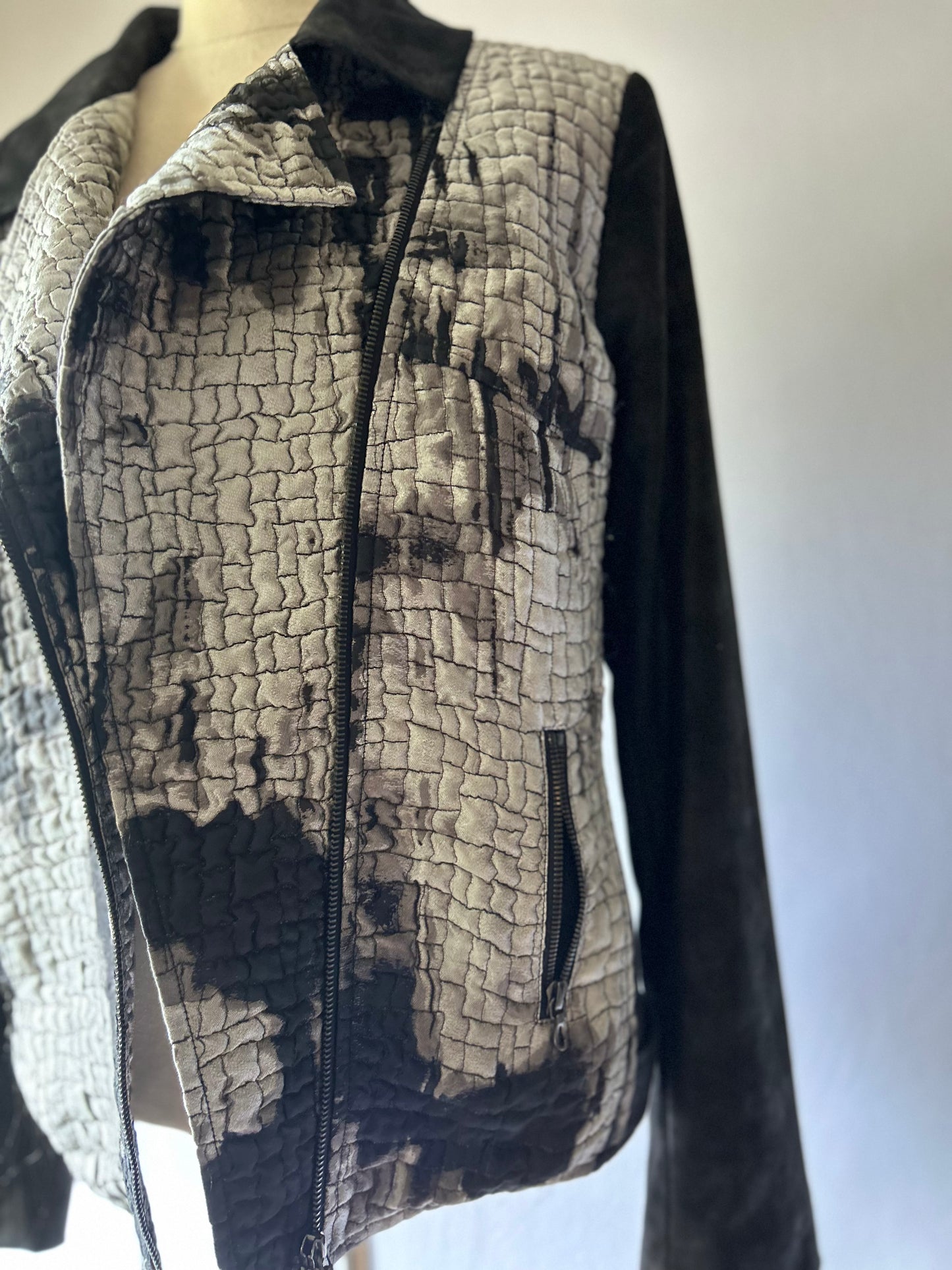 Jane Daniel’s Textured Jacket – Size 10, Made in New Zealand