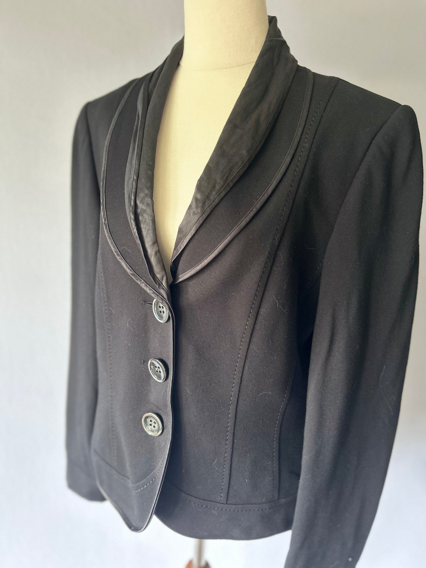 Gerry Weber Black Tailored Blazer – Size 38