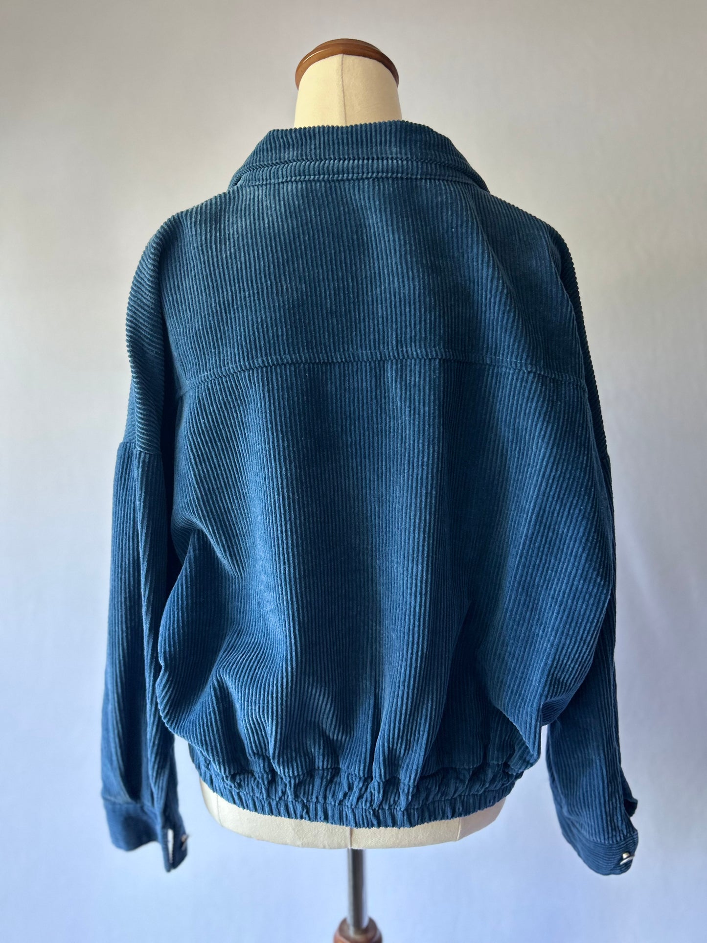 Blue Corduroy Jacket – Size L