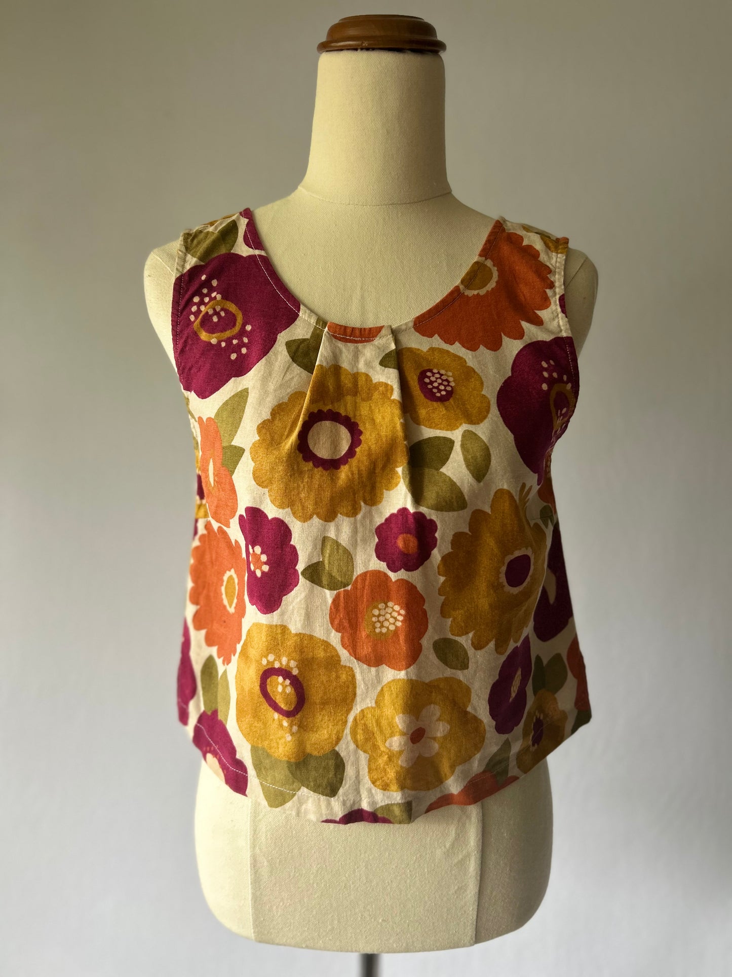 Princess Highway Floral Linen Top – Size 6