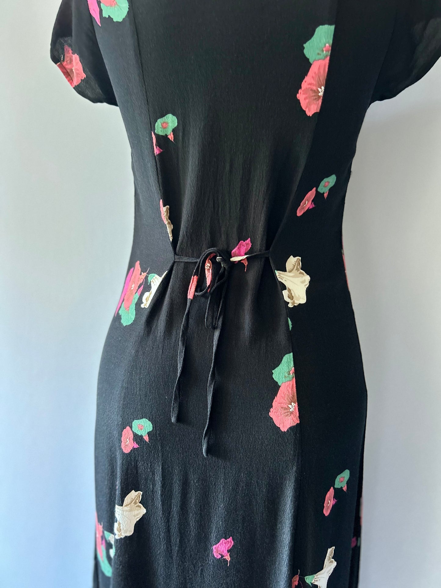 Rolla’s Floral Button-Front Midi Dress - Size XS