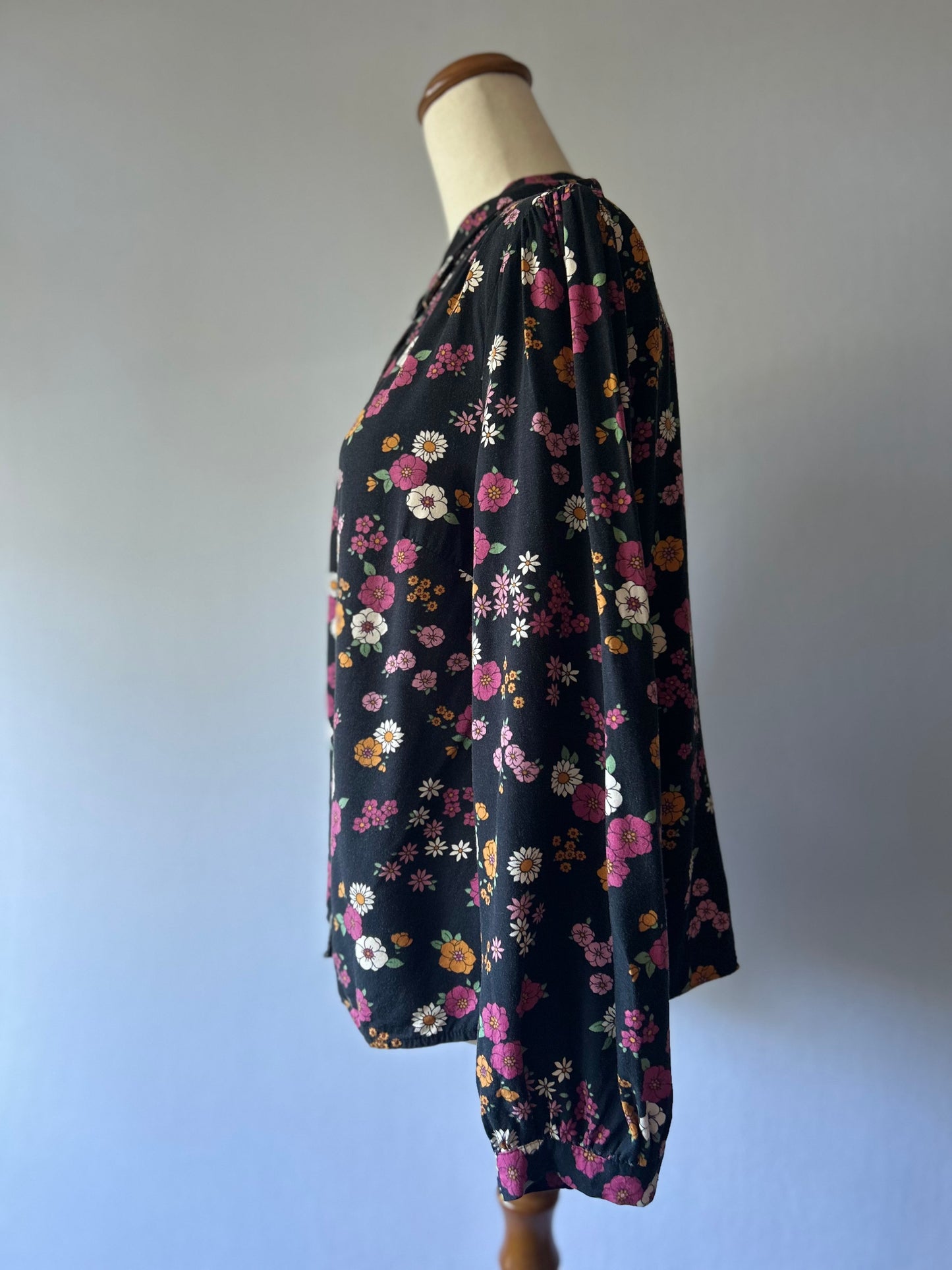 Princess Highway Botanical Floral Long Sleeve Shirt - Size 10