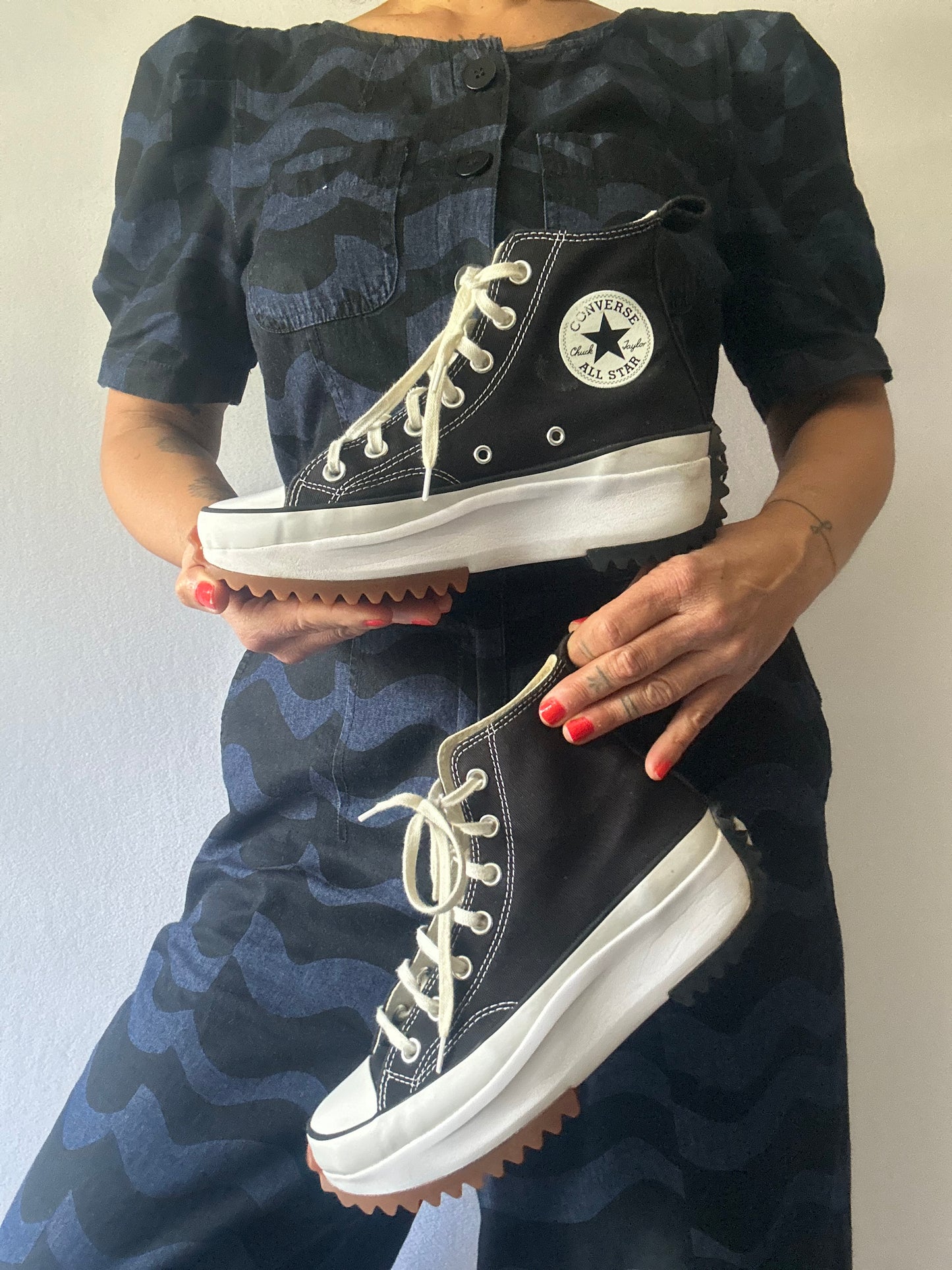 Converse Black Run Star Hike Trainers – UK 5.5 / EUR 38.5 / Men’s 6 / Women’s 7.5