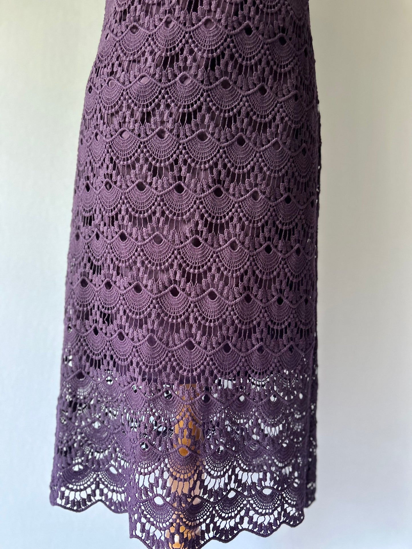 Grace Hill Lace Sheath Dress - 100% Cotton, size 10