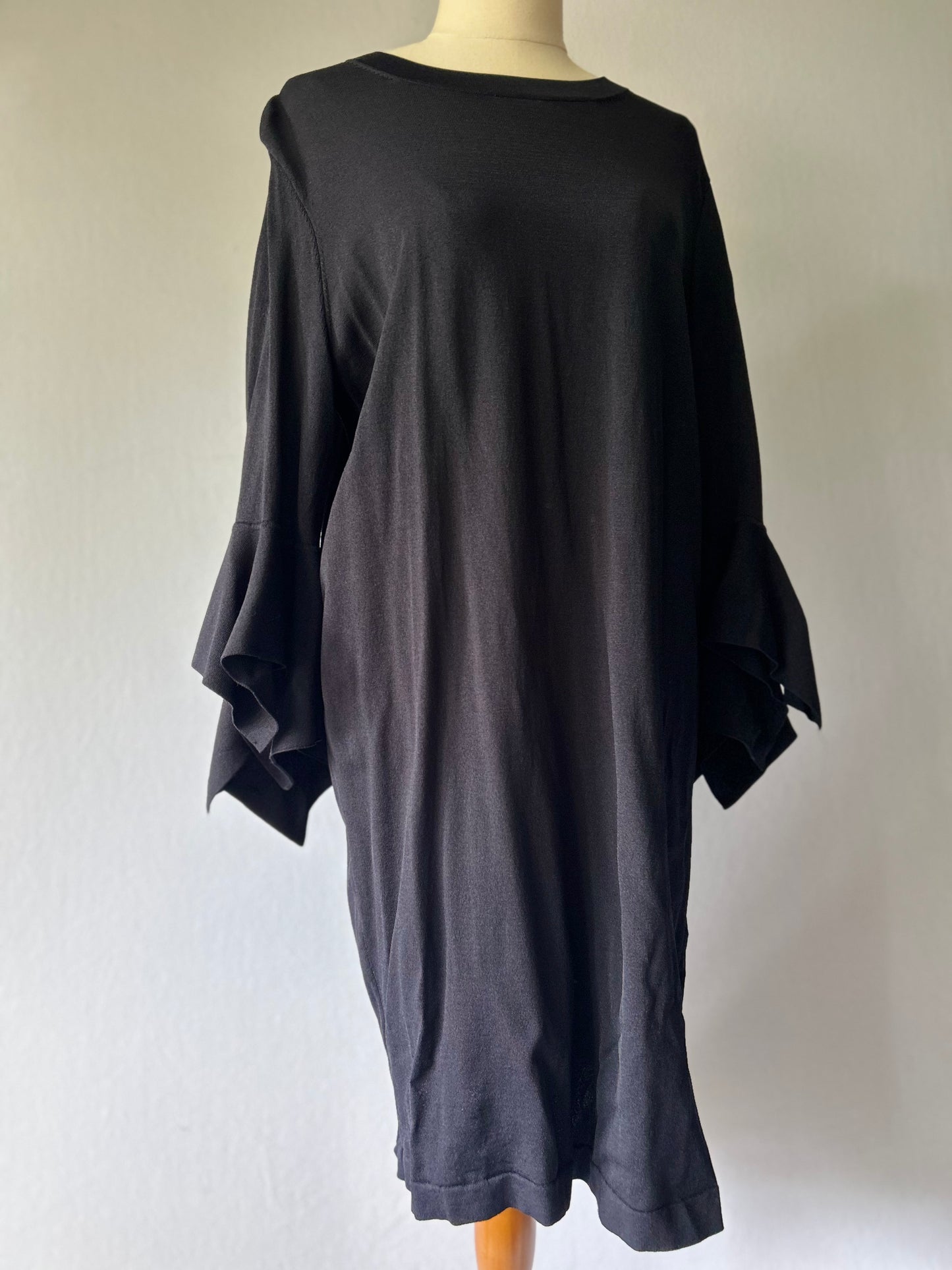COS Flared Sleeve Viscose Shift Dress – Size M