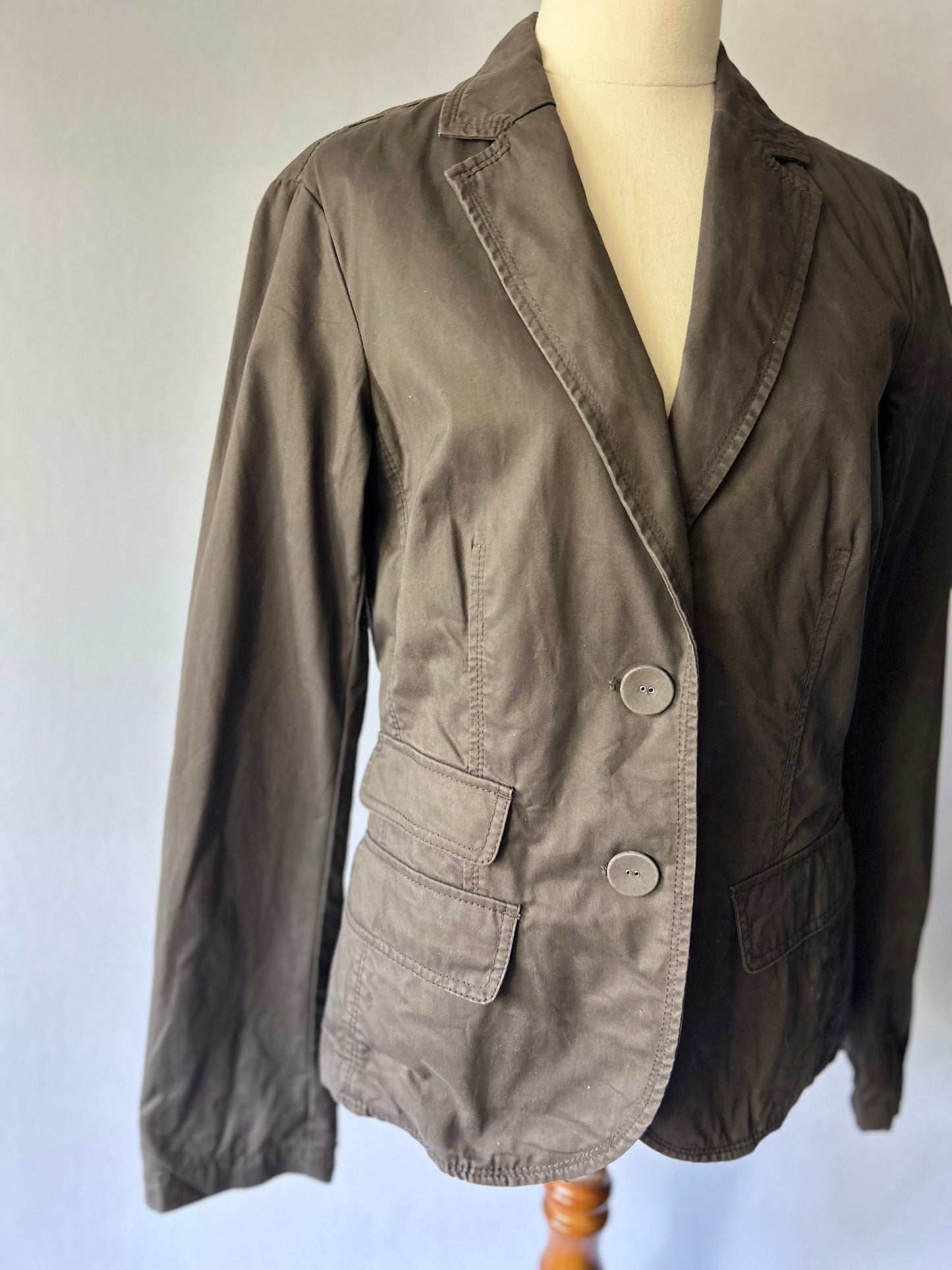Esprit Tailored Cotton Blazer – Size UK 12 / US 8