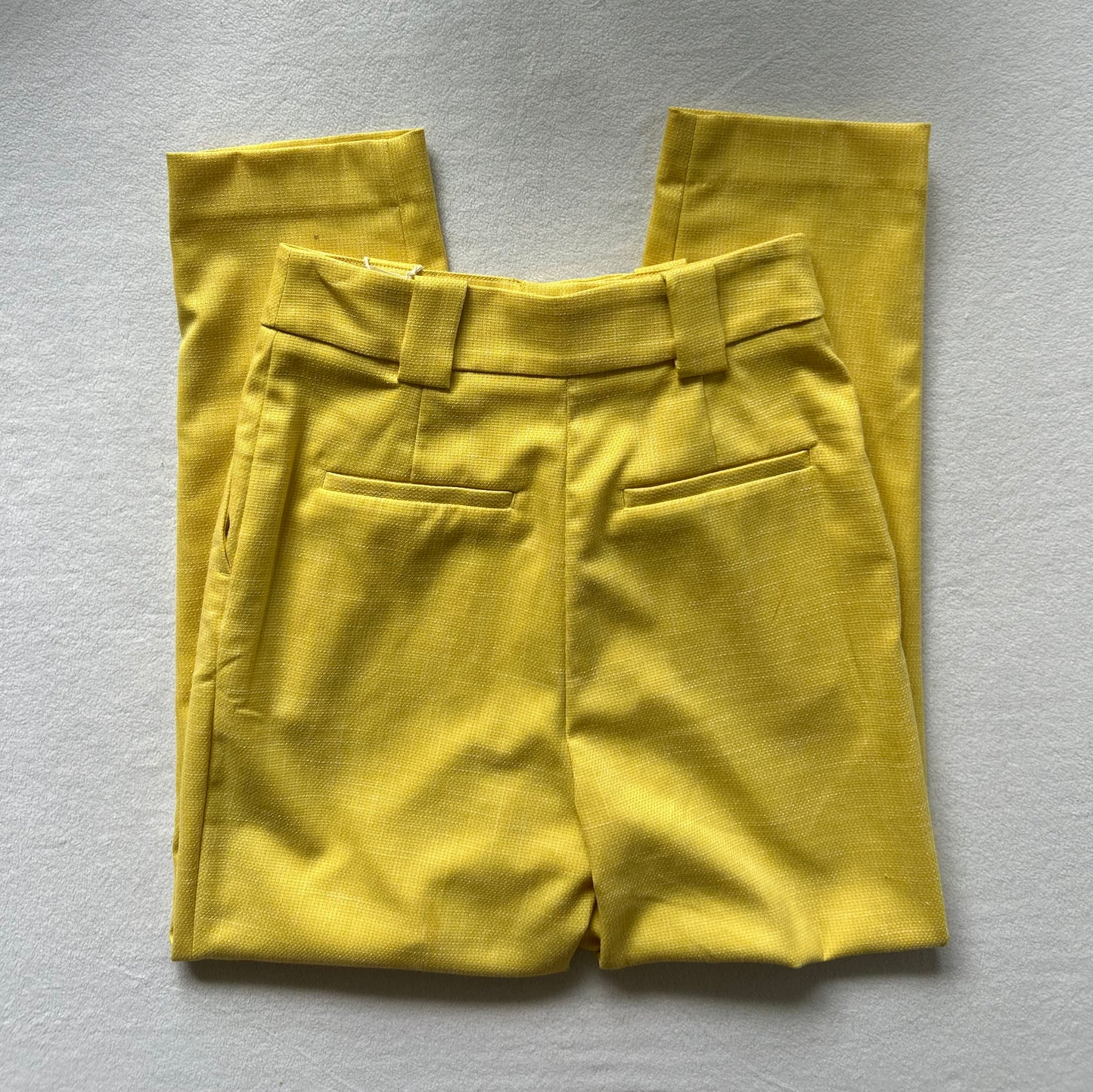 Yellow Tailored Pants – Size 6