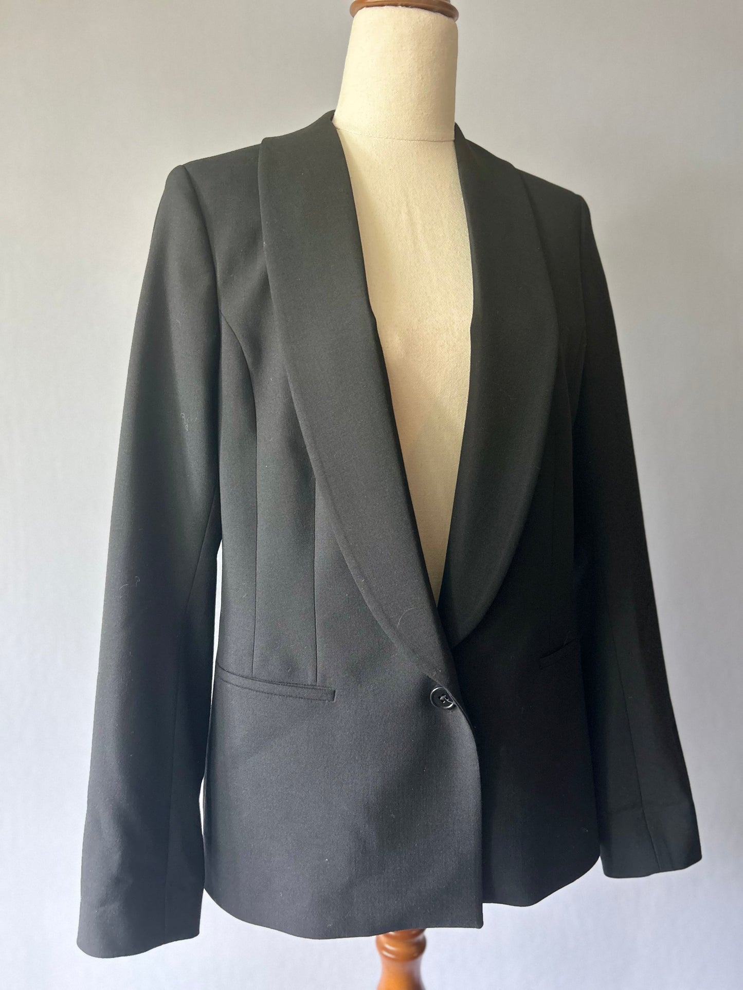 Sissy-Boy Tailored Wool-Blend Blazer – Size M
