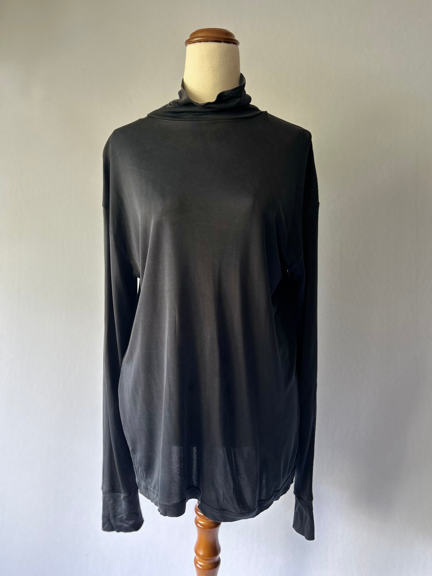 Vintage Nature NZ 100% Silk Turtleneck – Size M