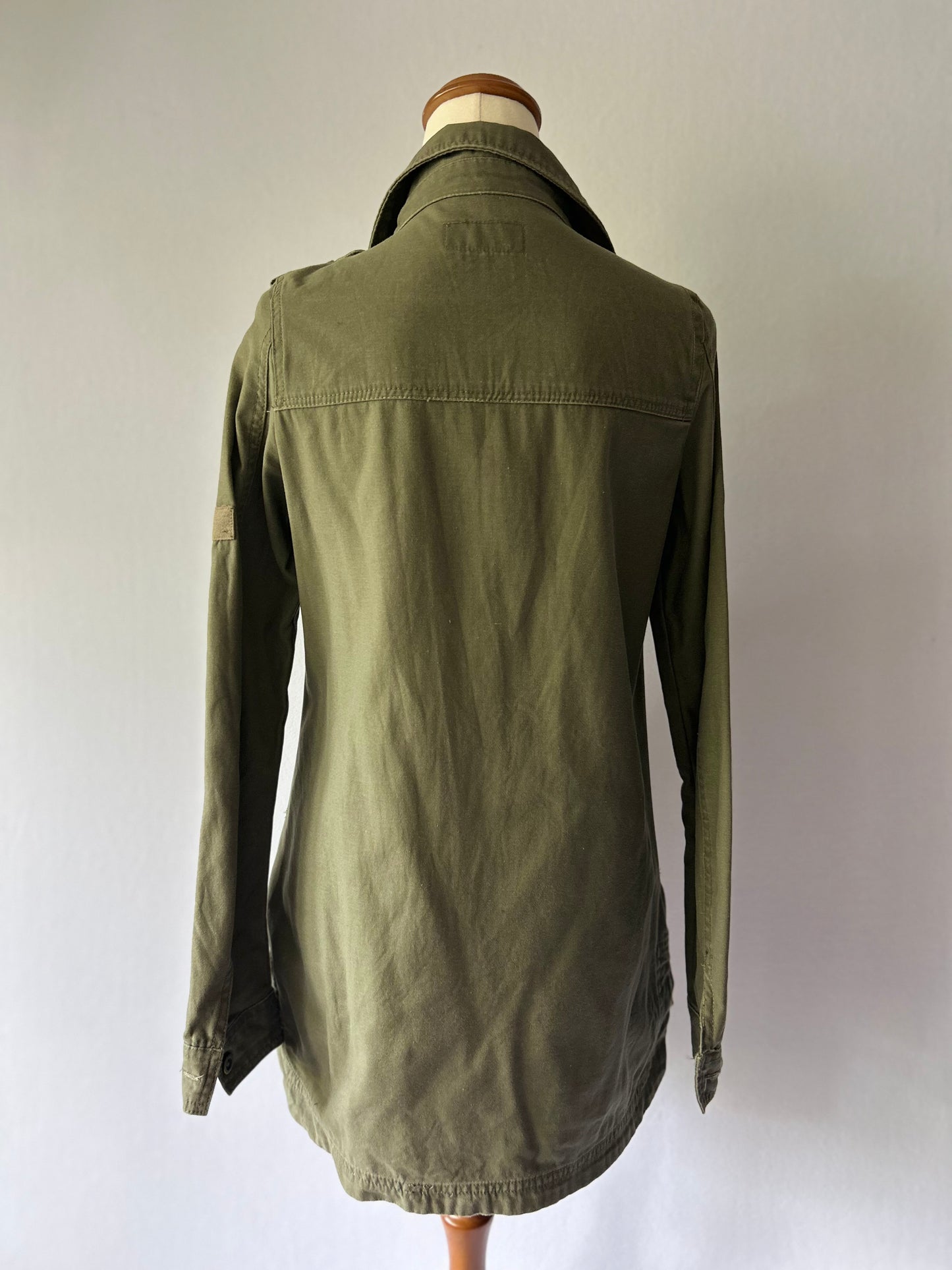 Cotton On Military Style Utility Jacket – Size 8