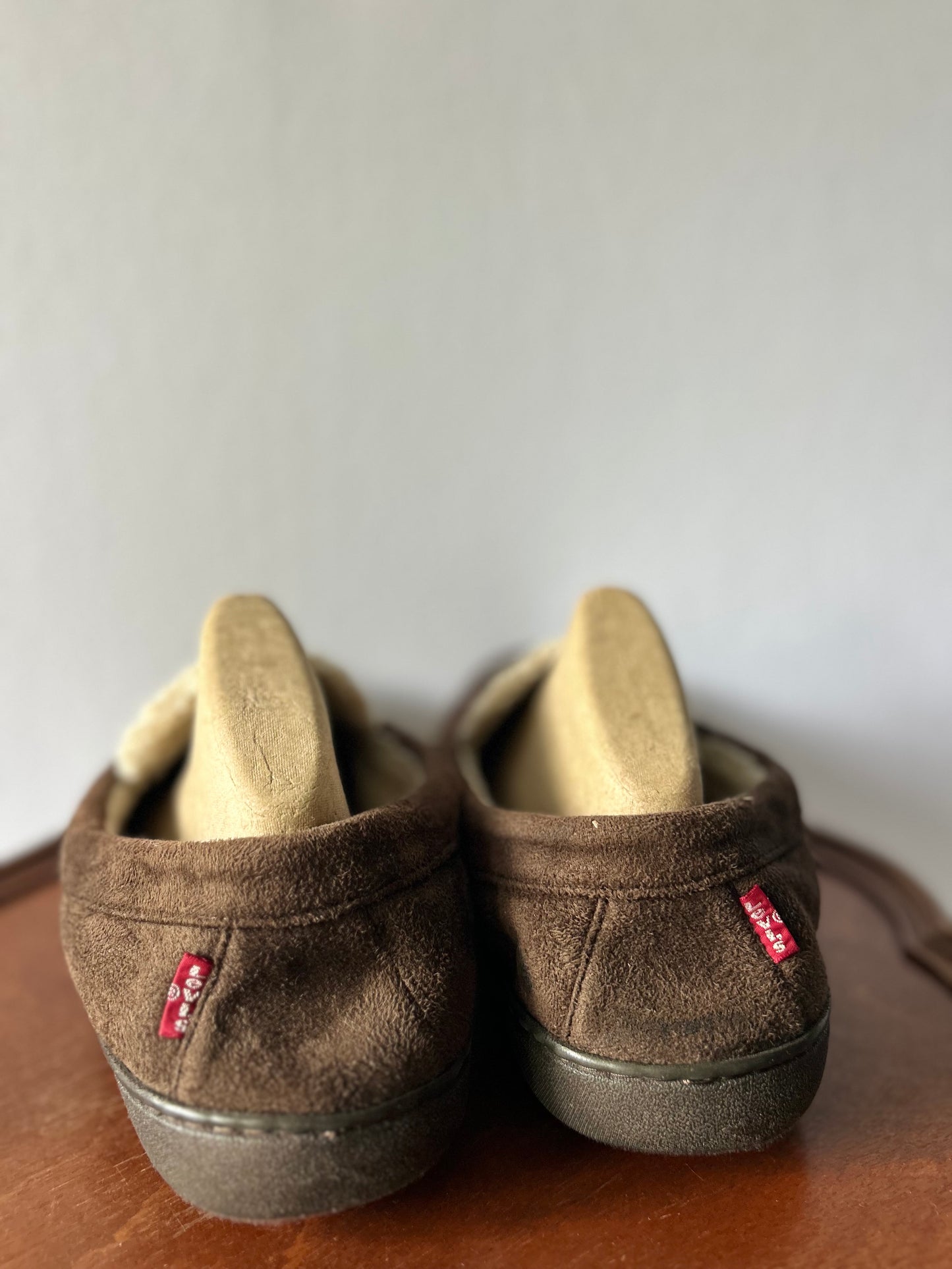 Levi’s Faux-Shearling Lined Moccasin Slippers