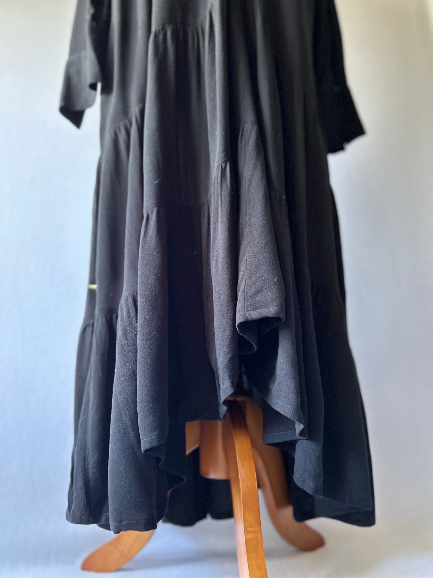 Stella + Gemma Black Maxi Dress – Size 12