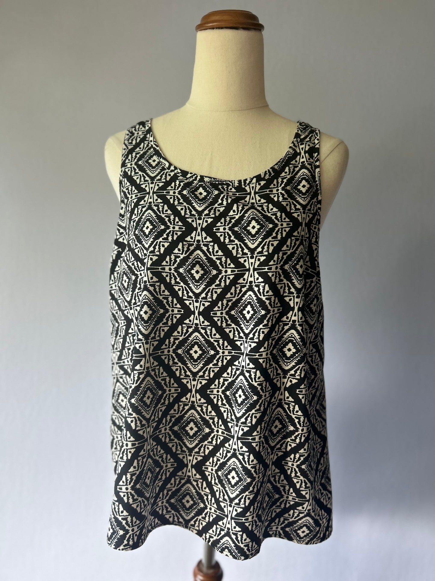 Bohemian Geometric Print Tank Top (UK 12 / EU 40)