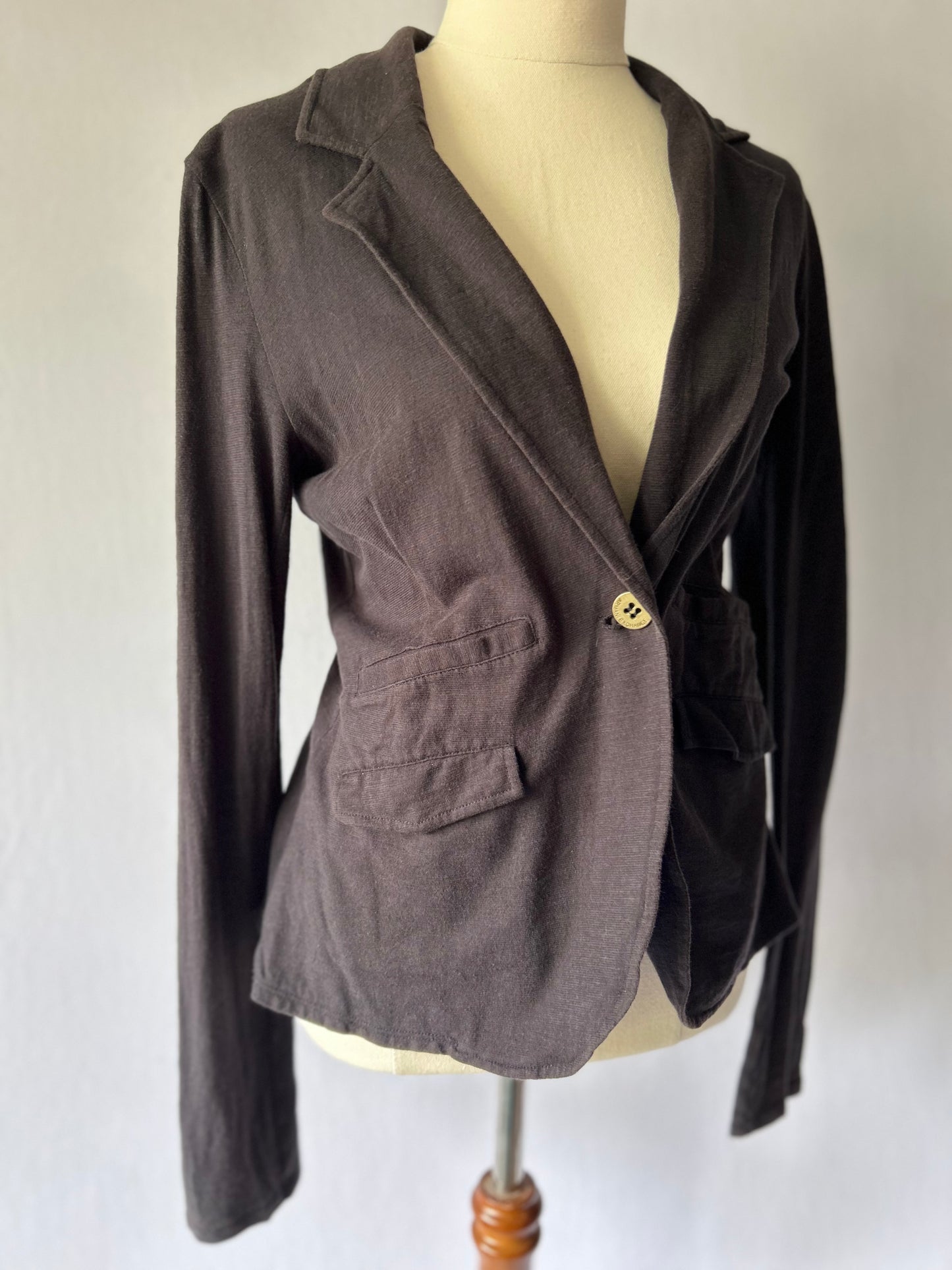 Armani Exchange Black Cotton Jacket – Size Small