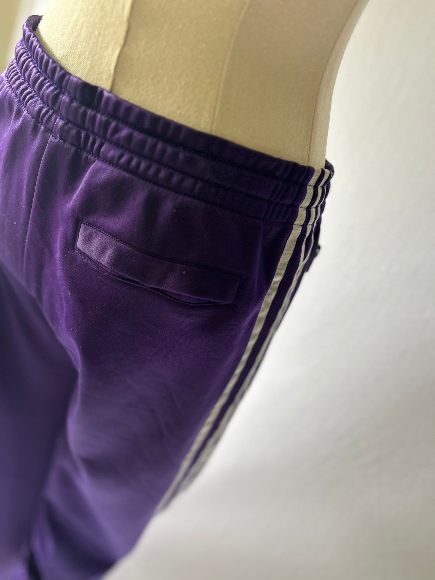 Adidas Purple Track Pants – Size 10