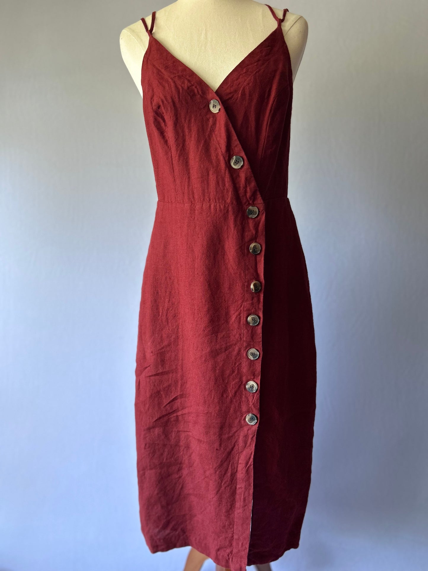 Max Linen Dress – Size 8