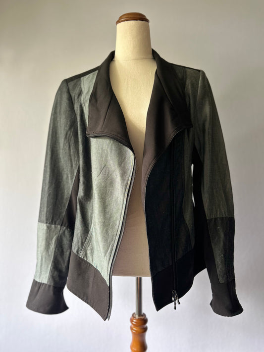 Jane Daniels Made in NZ Tailored Panel Jacket – Size 10