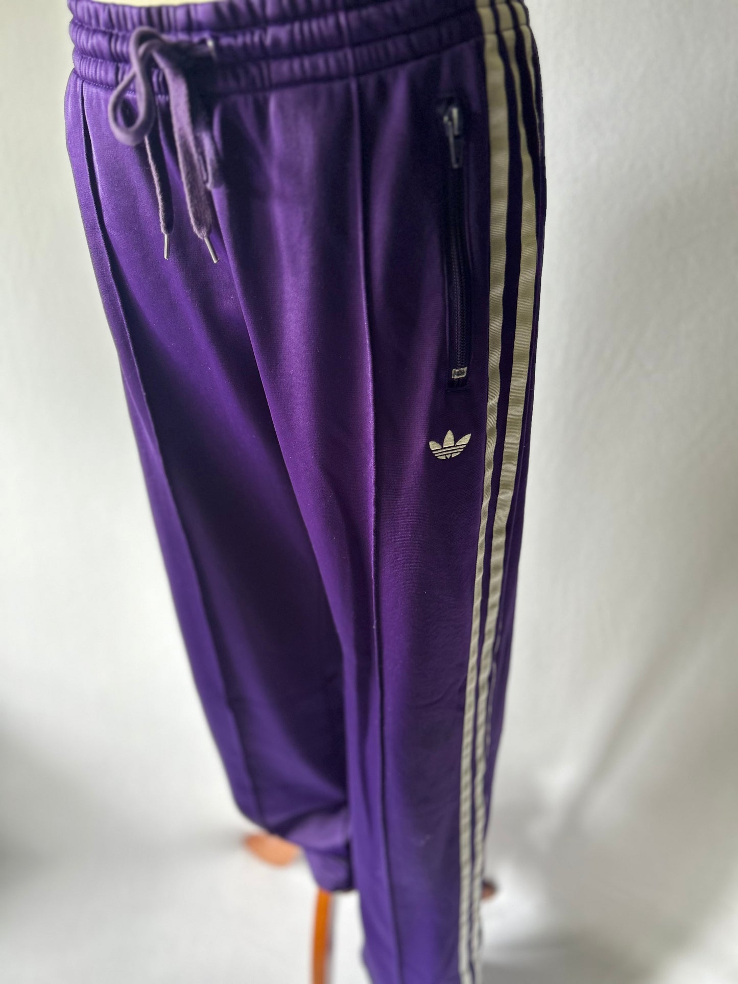 Adidas Purple Track Pants – Size 10