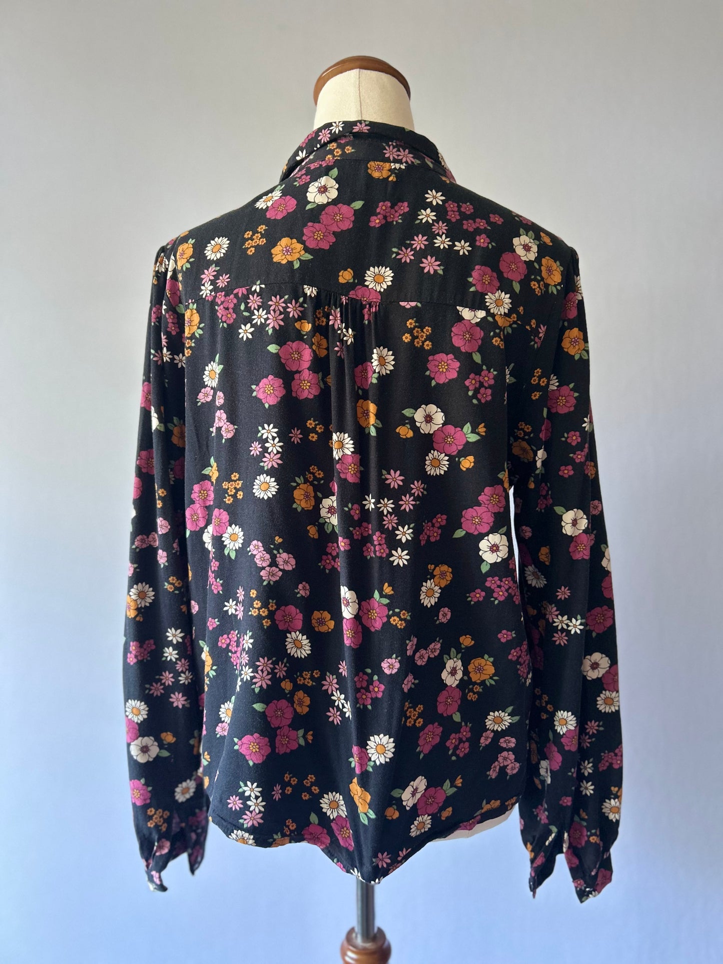 Princess Highway Botanical Floral Long Sleeve Shirt - Size 10