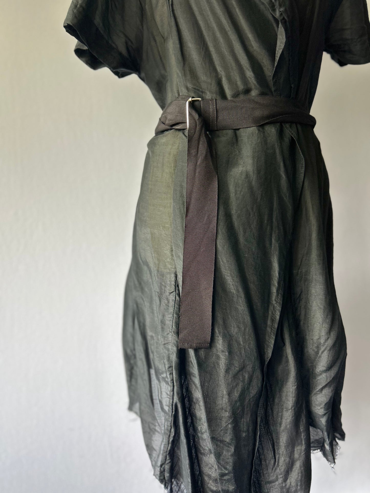 Nom*D Made in NZ Cotton-Silk "Wrap" Vest – Size 2
