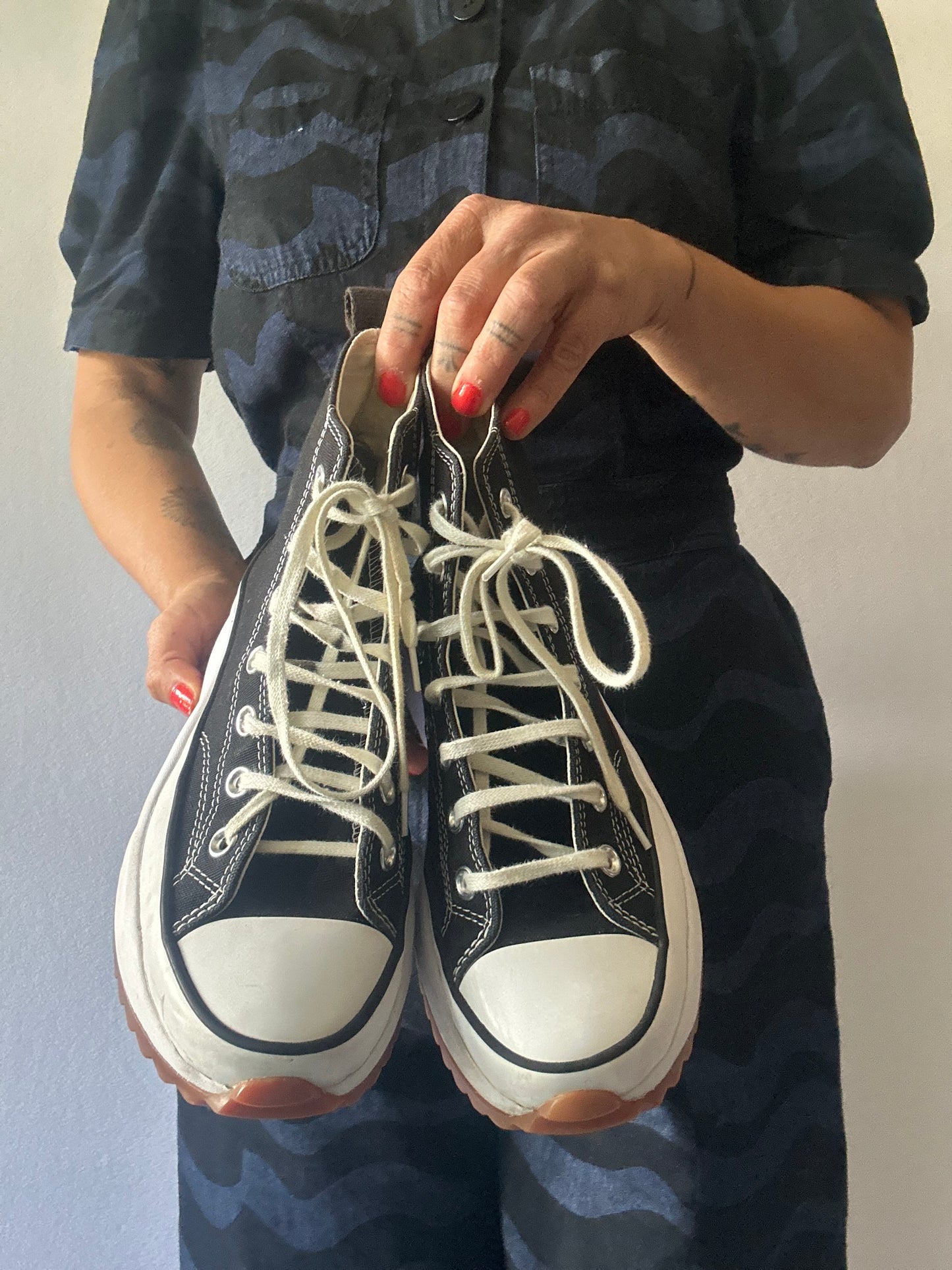 Converse Black Run Star Hike Trainers – UK 5.5 / EUR 38.5 / Men’s 6 / Women’s 7.5