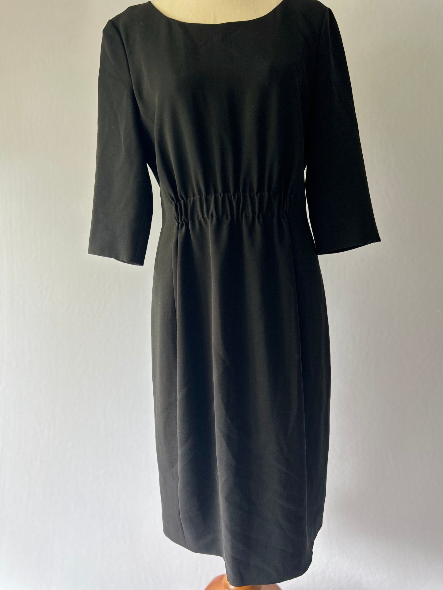 Moschino Black Tailored Pencil Dress - USA 8 / GB 10