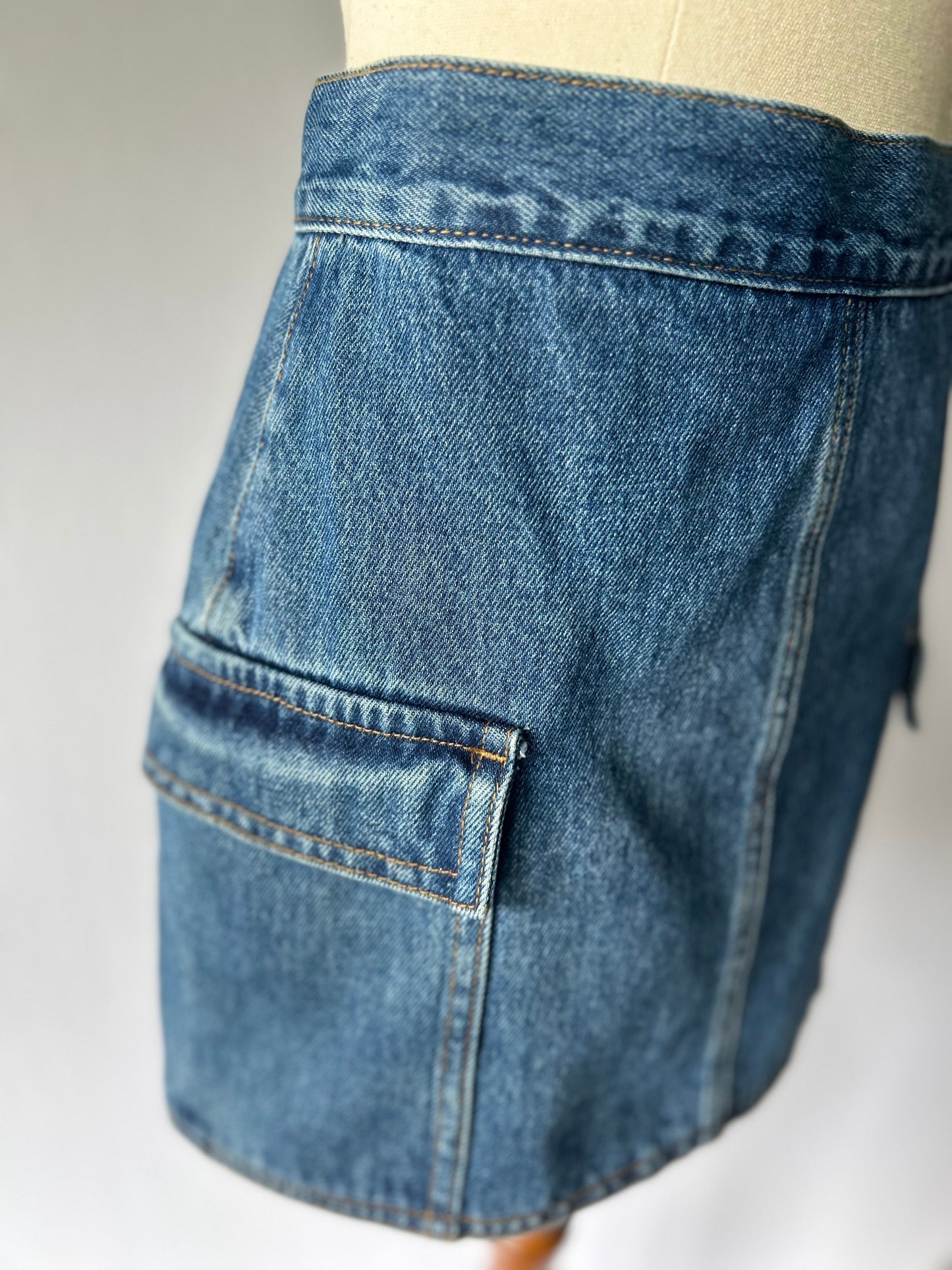 Glassons Mini Denim Skirt – Size 6