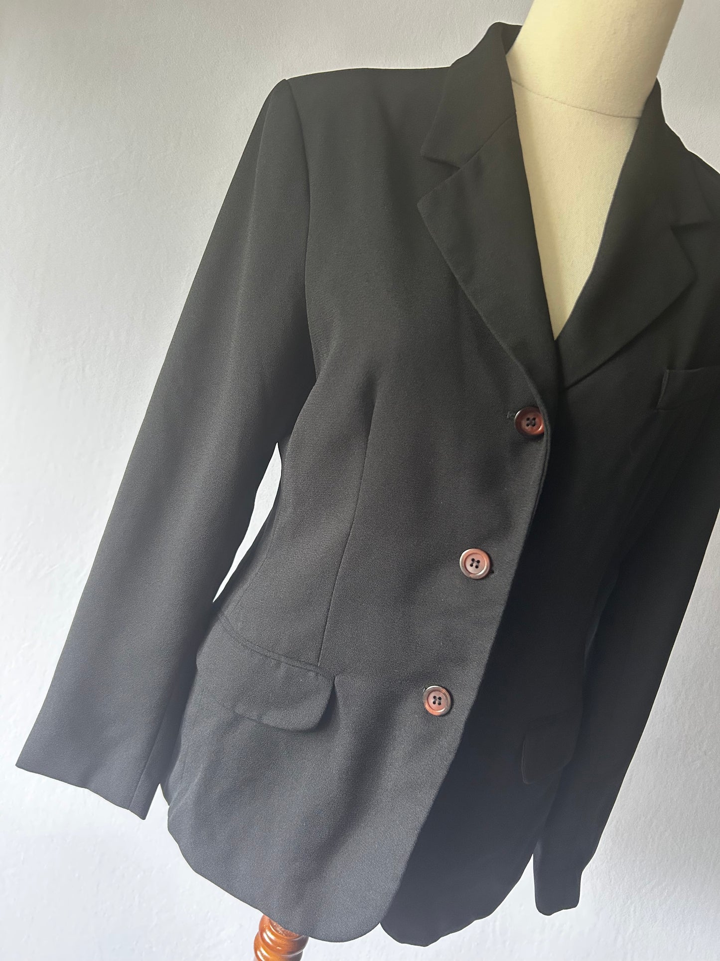Classic Black Blazer – Size 10