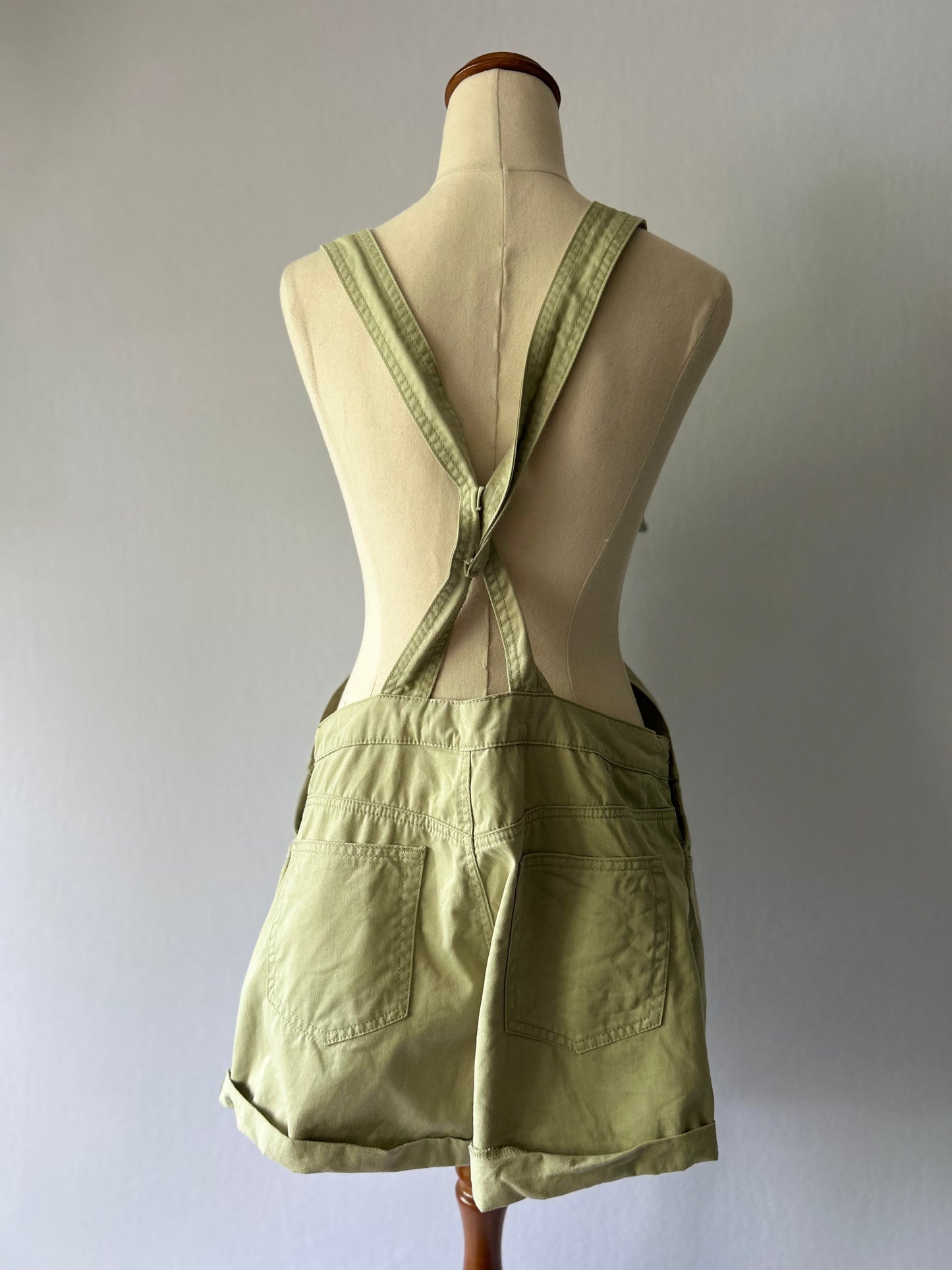 Green Cotton Overalls – Size 10