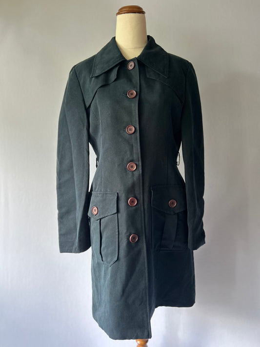 Classic Navy Tailored Blazer – Size M