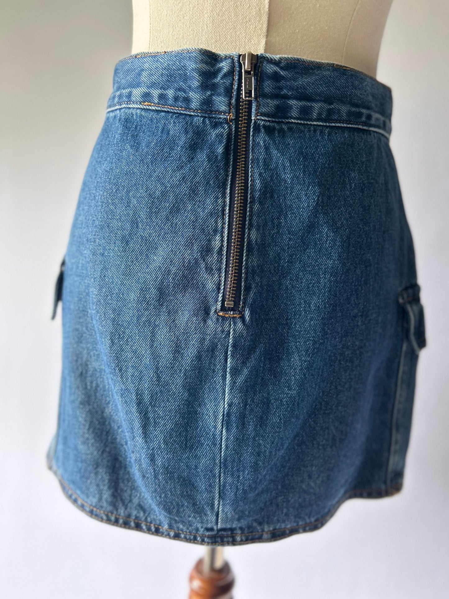 Glassons Mini Denim Skirt – Size 6