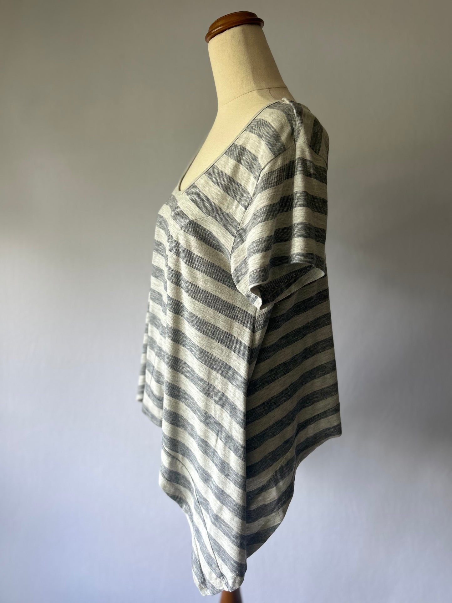 All About Eve Striped Top – Size 14 | Viscose |