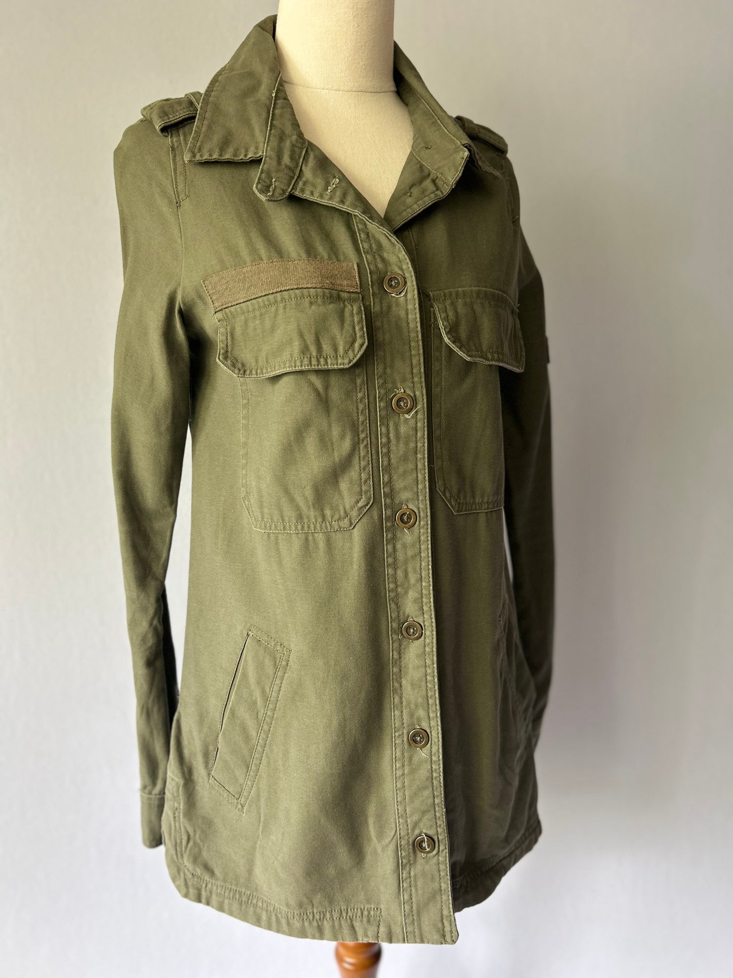 Cotton On Military Style Utility Jacket – Size 8