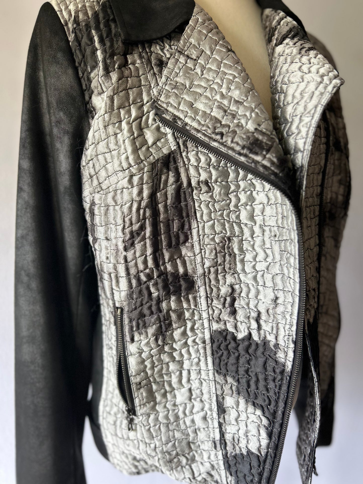 Jane Daniel’s Textured Jacket – Size 10, Made in New Zealand