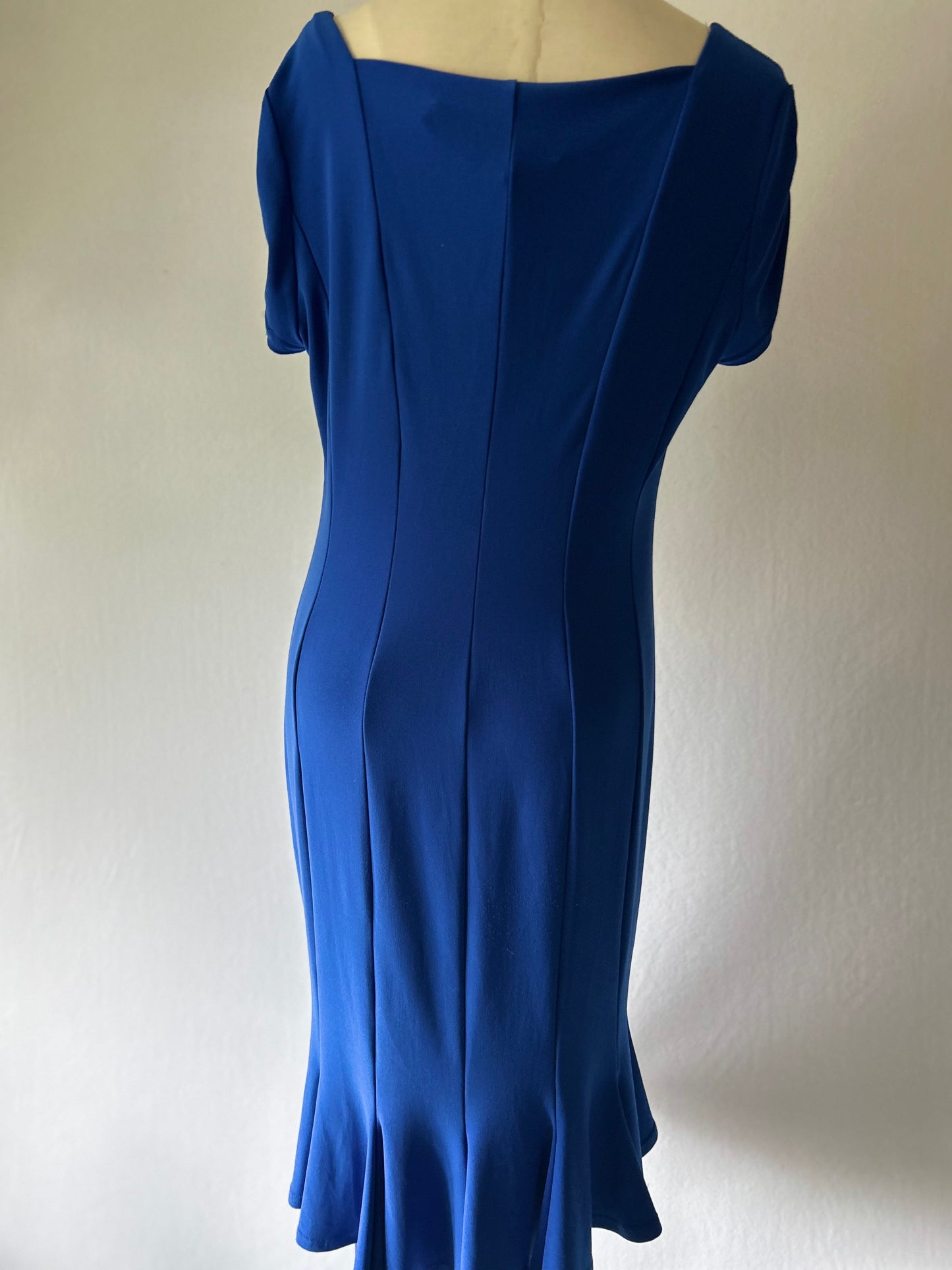 Joseph Ribkoff Royal Blue Dress – Size 14 (US 12 / EU 44)