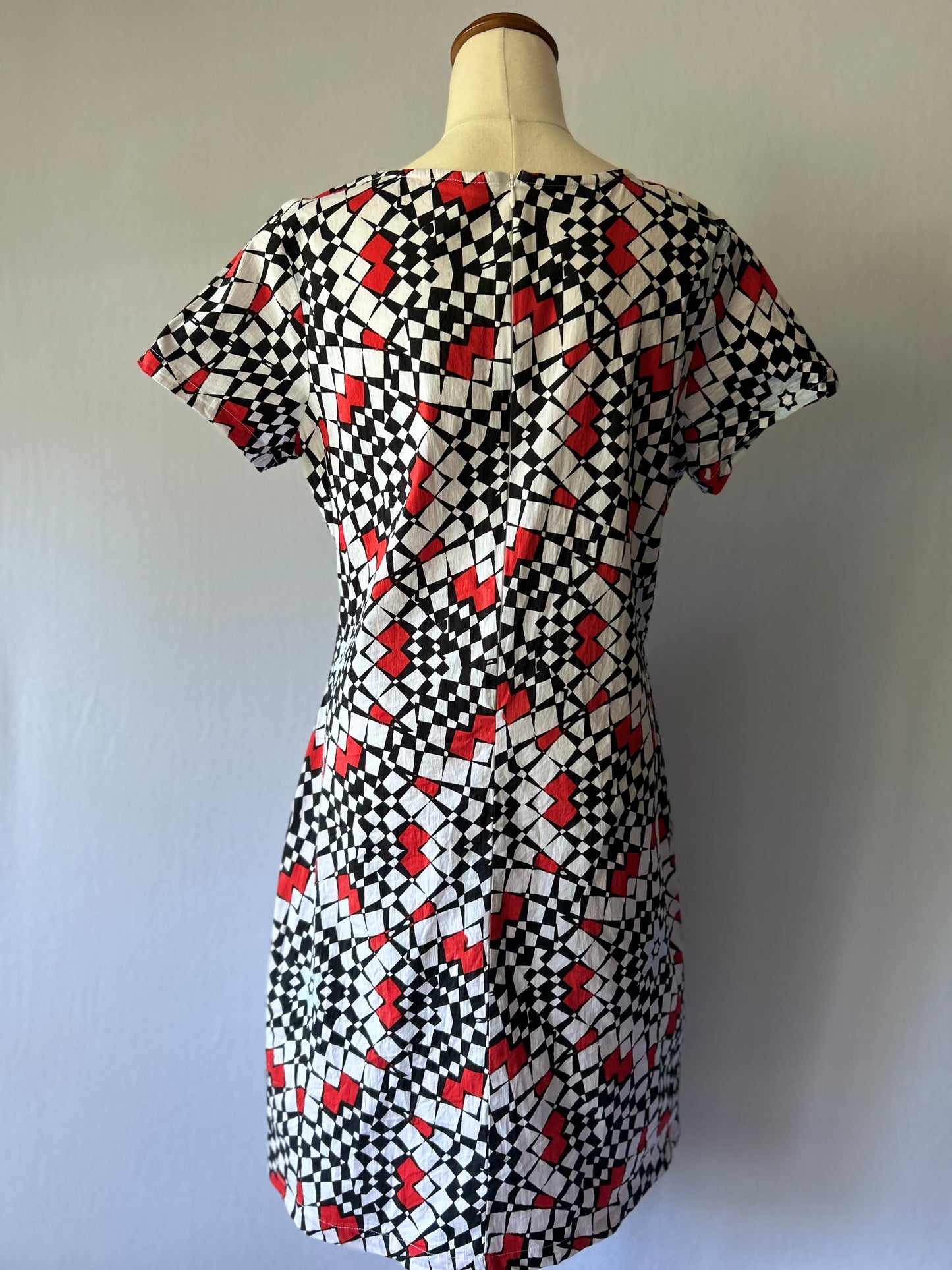 Geometric Print Dress – Size 14