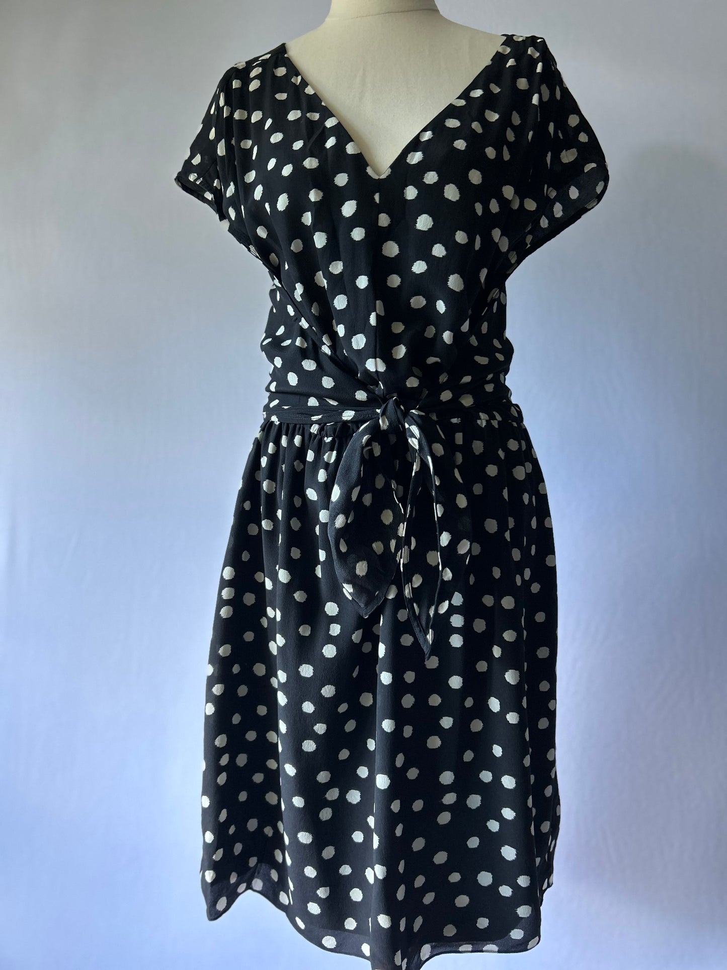 Rebecca Taylor Polka Dot Silk Dress – Size 6