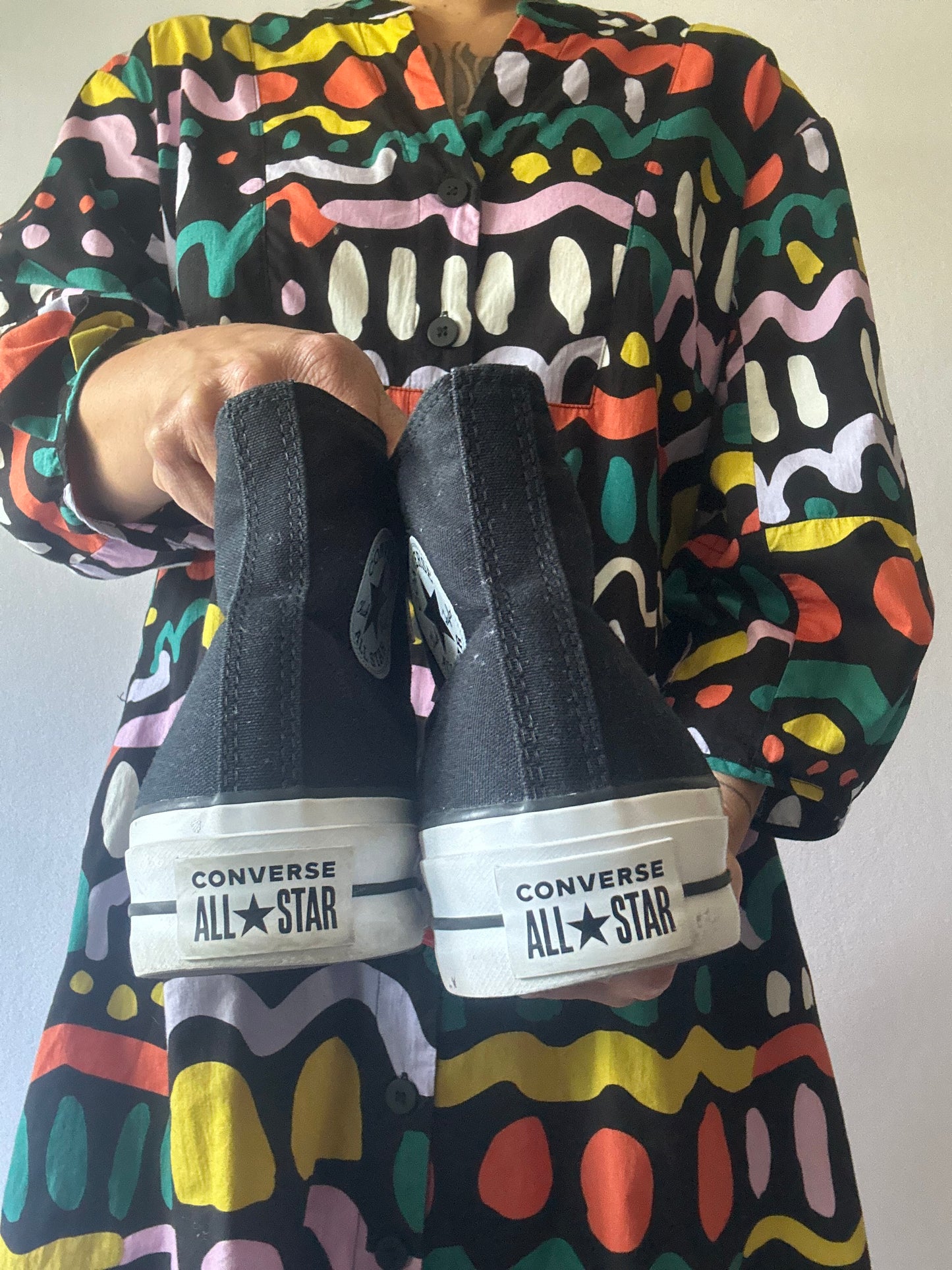 Converse Women’s CT Lift Hi Lifestyle Shoes Black – US 11 / UK 9 / EUR 42.5