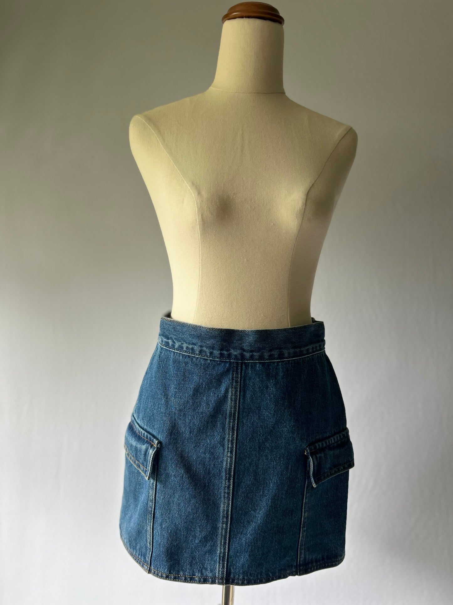 Glassons Mini Denim Skirt – Size 6