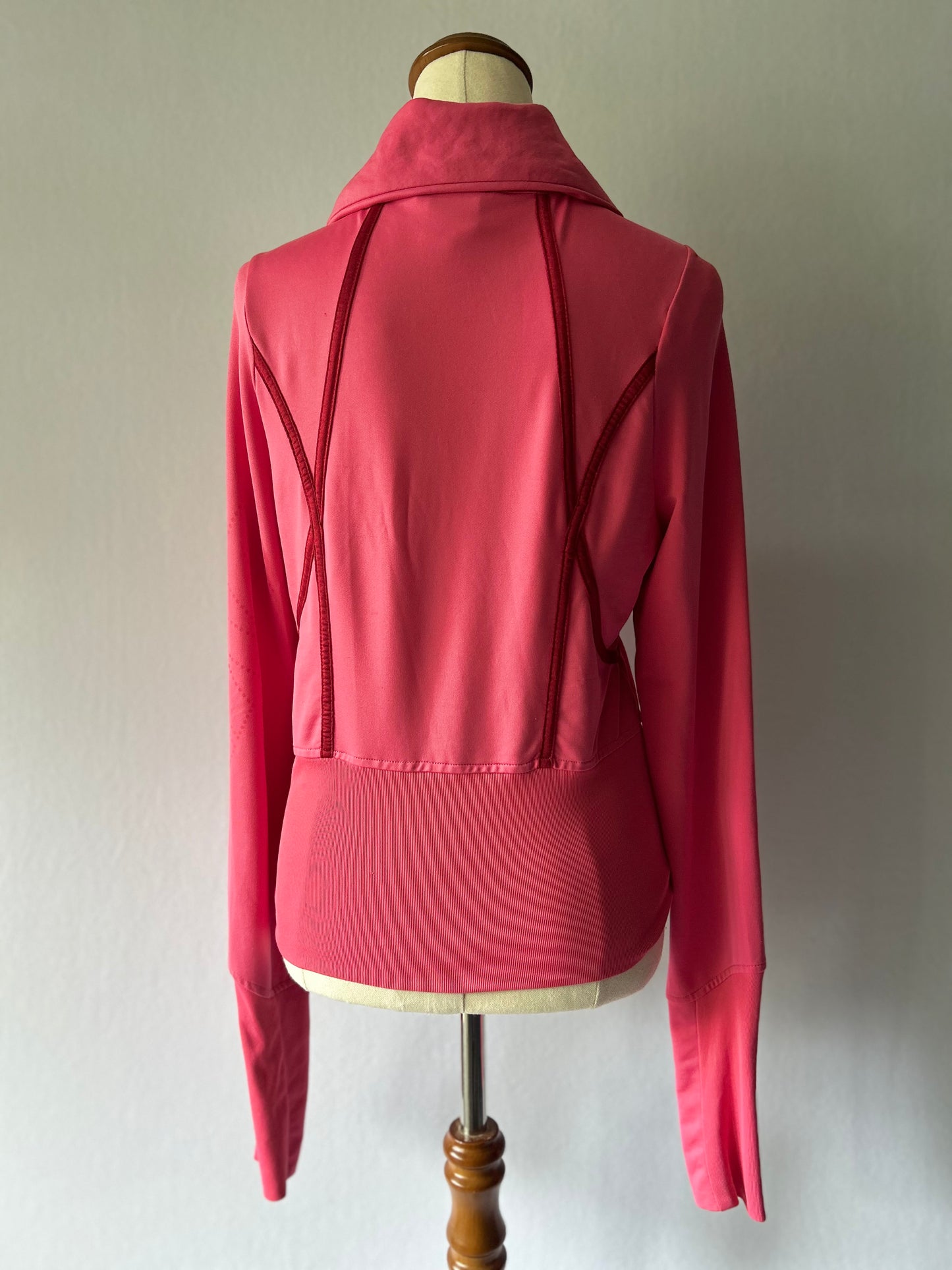 Nike Women's Fit Dry Athletic Jacket | Coral Pink | Size Small
