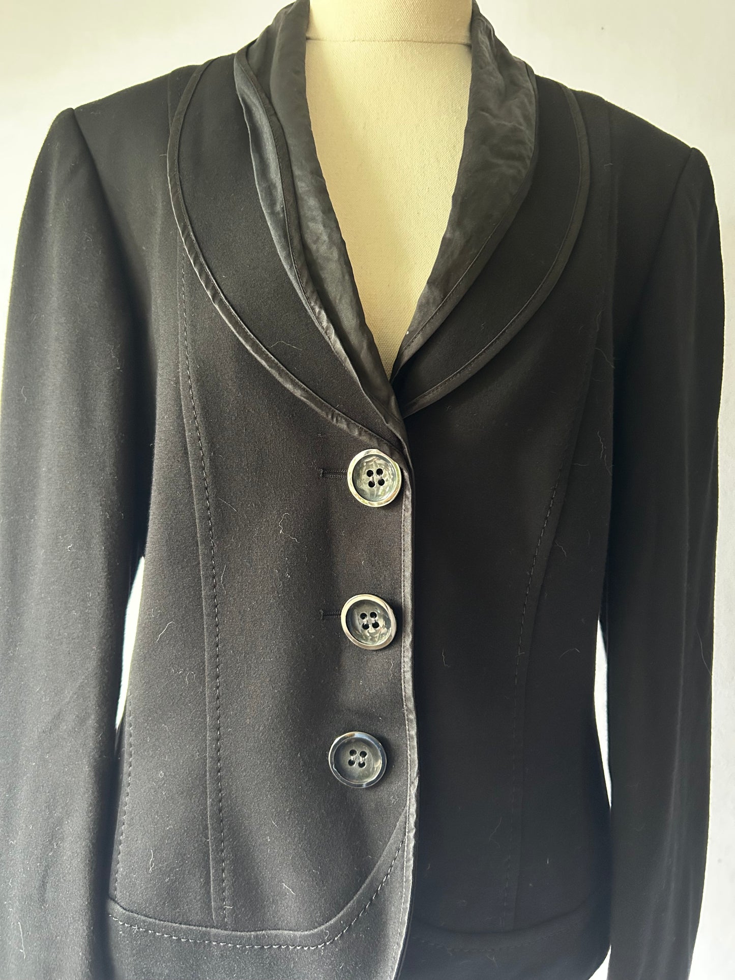 Gerry Weber Black Tailored Blazer – Size 38