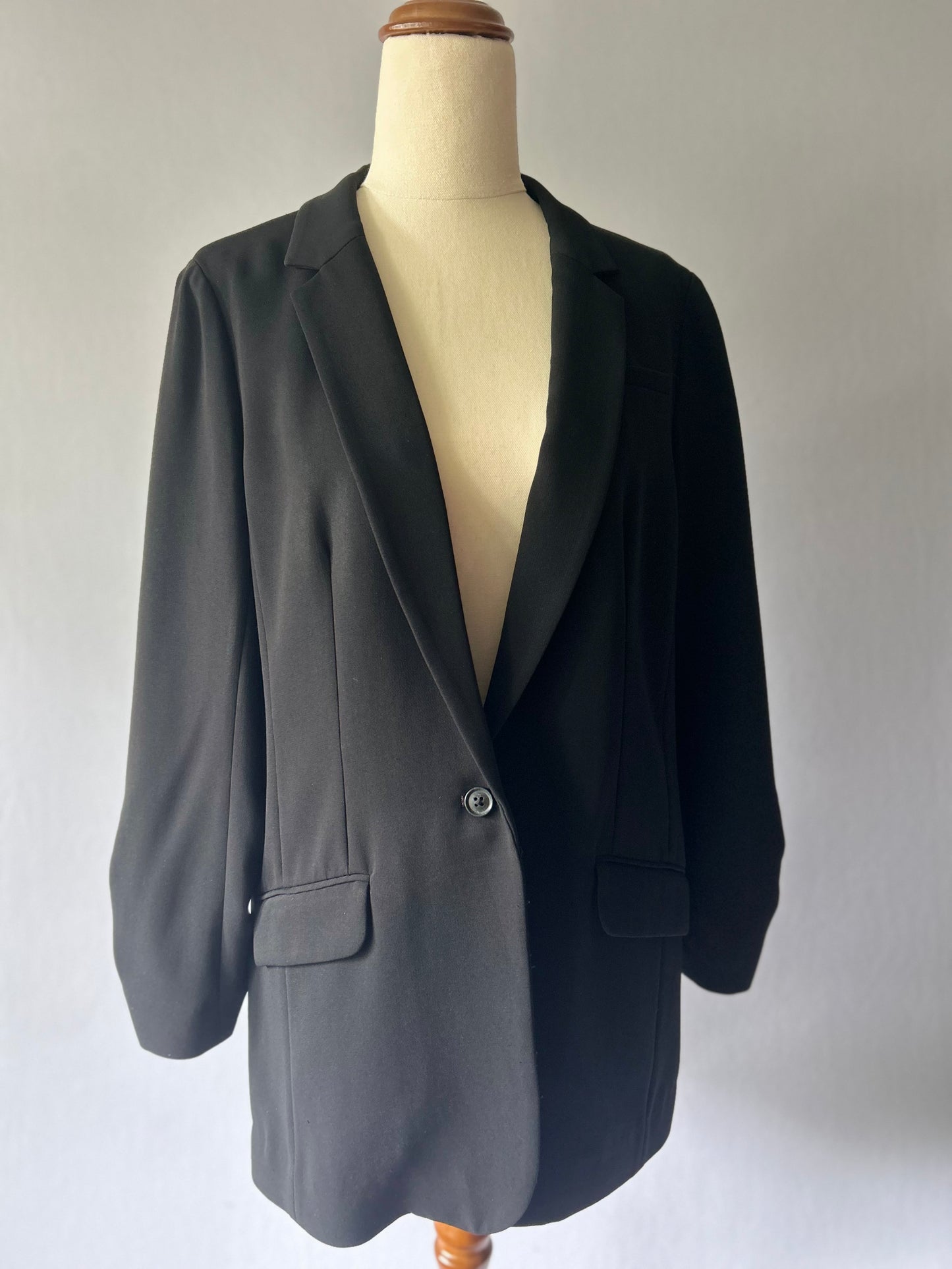 Elizabeth and James Tailored Crepe Blazer – Size 6